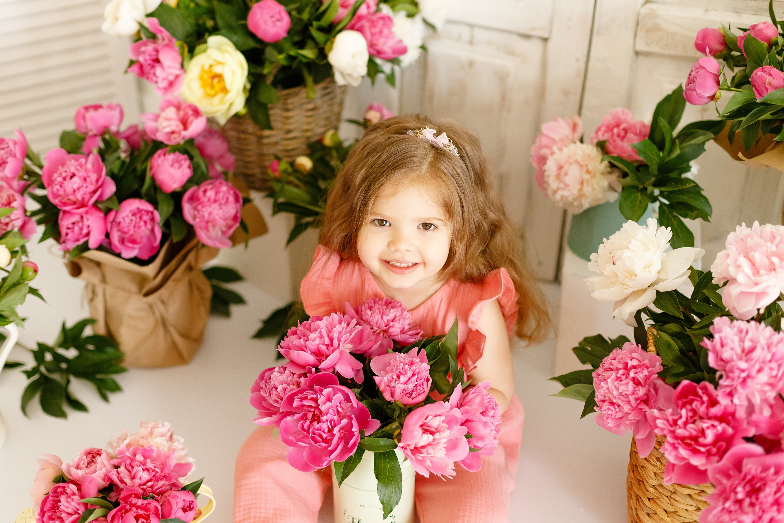 Детская цветочная фотосессия в Краснодаре. Детский и семейный фотограф в Краснодаре Альбина Морозова