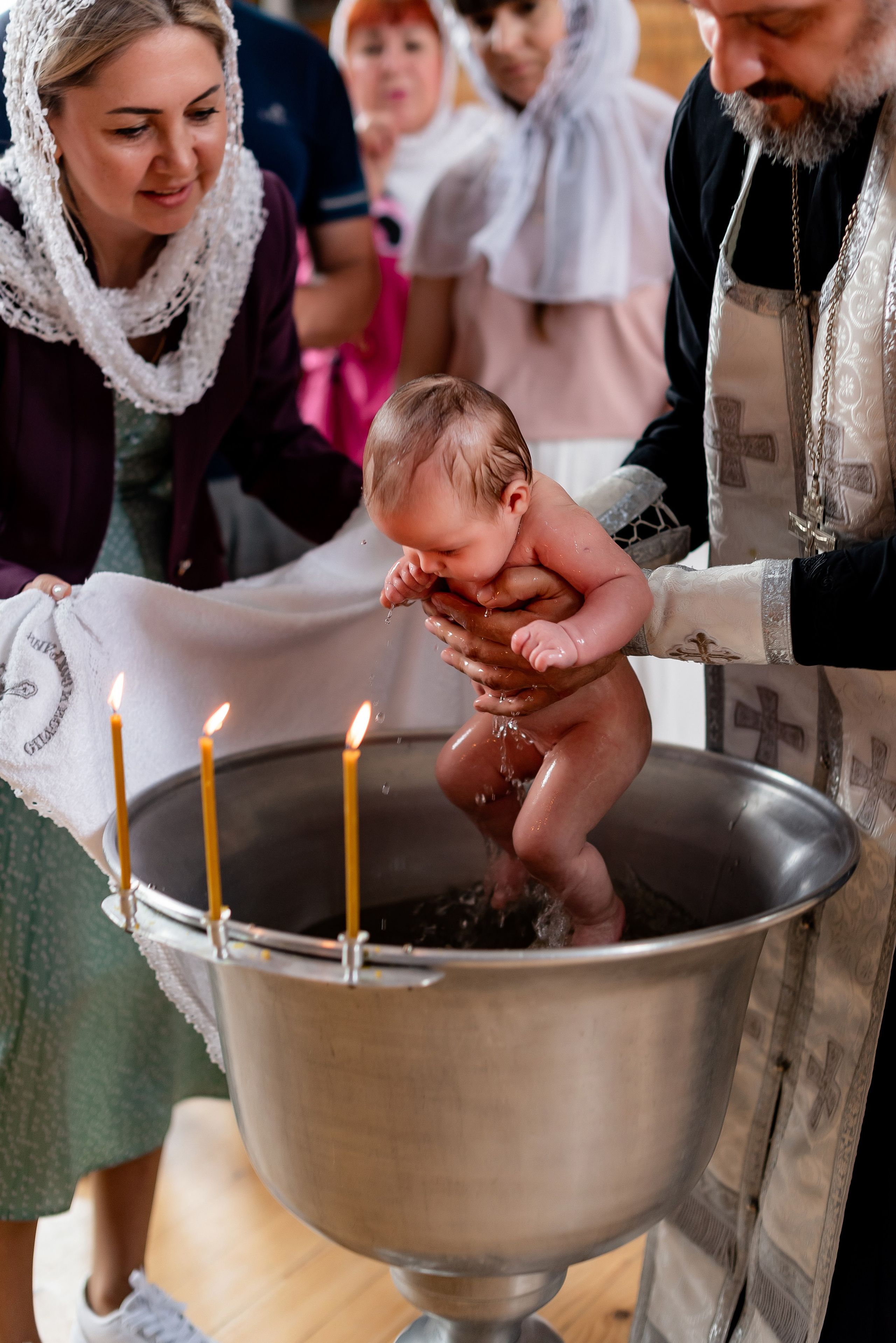 Крещение Ксении. Фотограф Татьяна Иванчикова