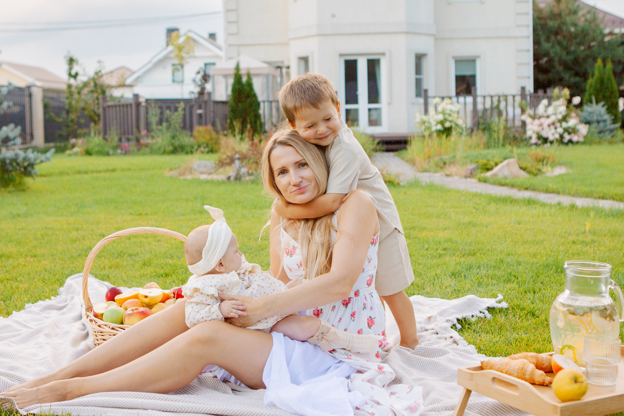 Семейная фотосессия дома. Фотограф Ольга Ефремова