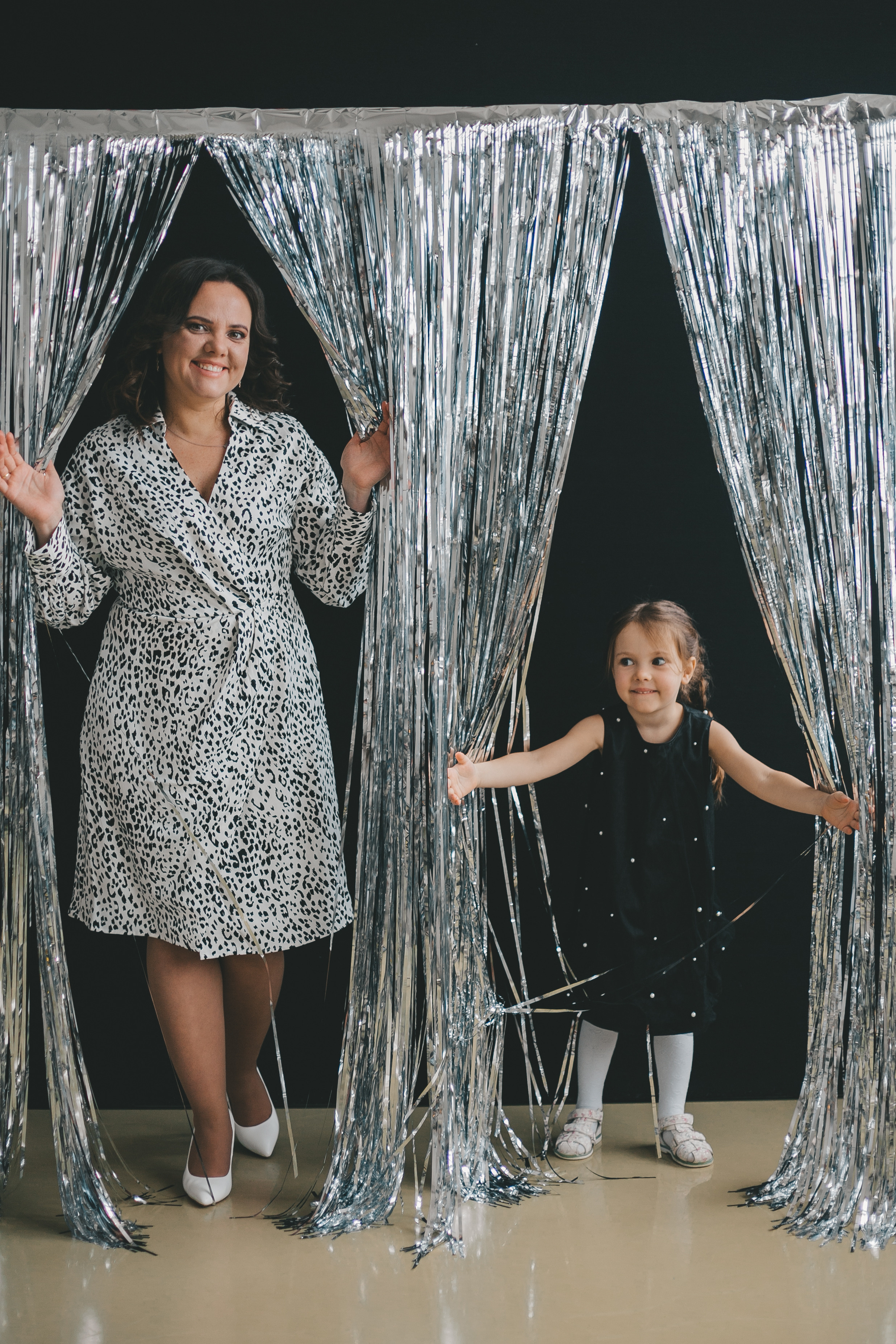 Новогодняя фотосессия в фотостудии. Фотограф Андреева Юлия. Москва