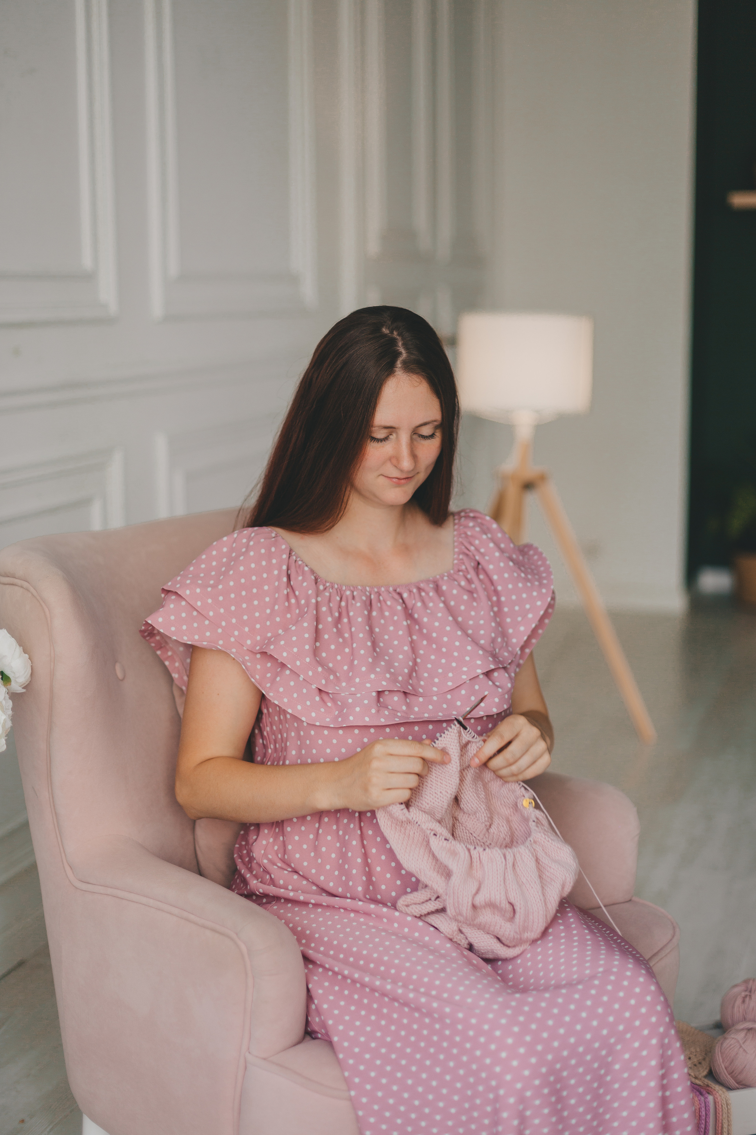 Фотосессия контента для вязальщицы. Фотограф Андреева Юлия. Москва