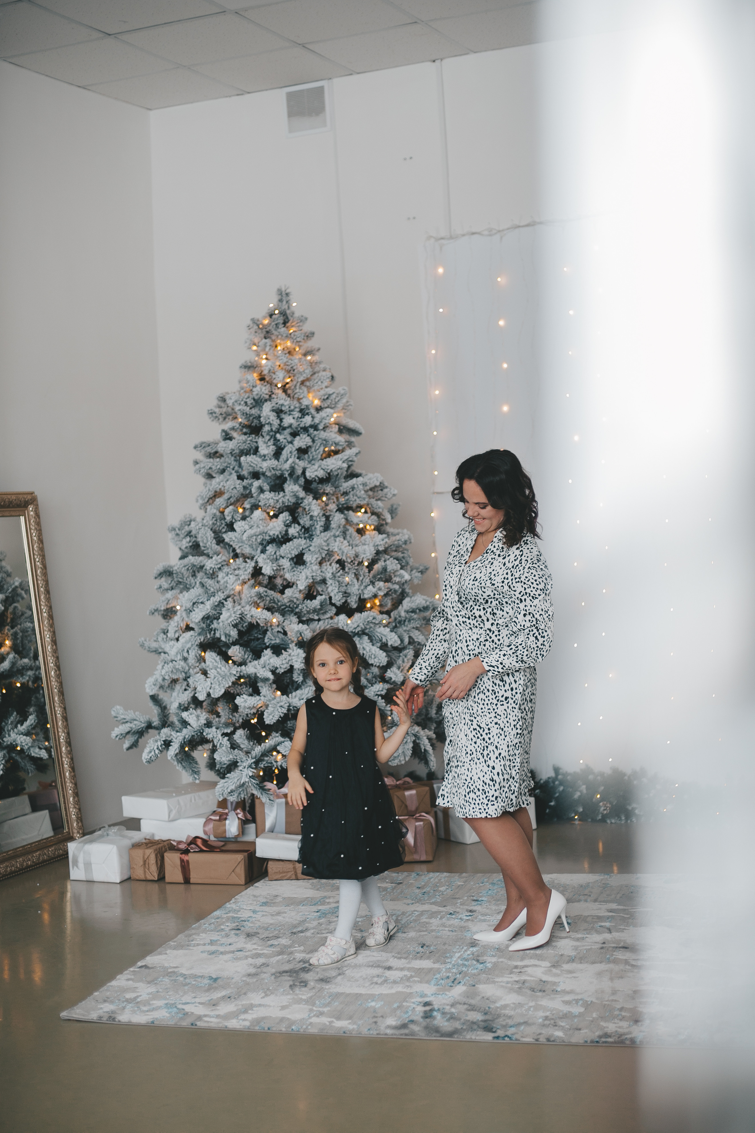 Новогодняя фотосессия в фотостудии. Фотограф Андреева Юлия. Москва