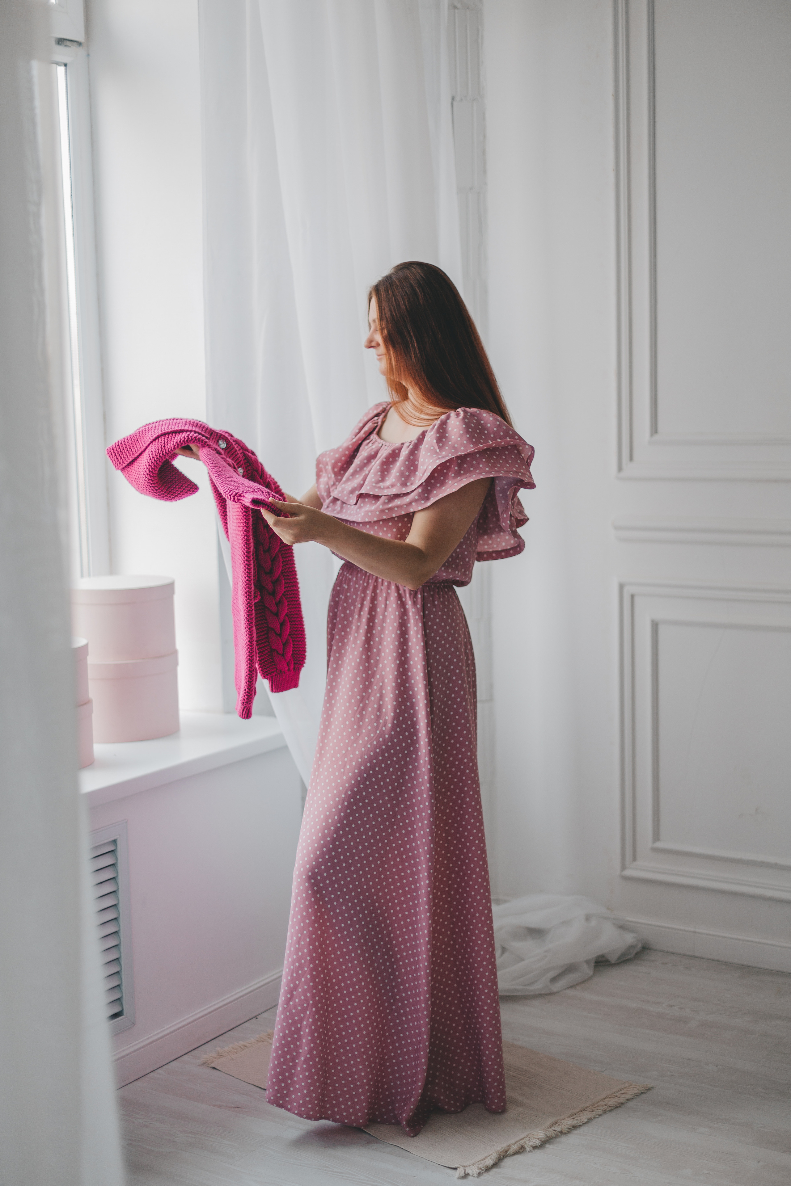 Фотосессия контента для вязальщицы. Фотограф Андреева Юлия. Москва