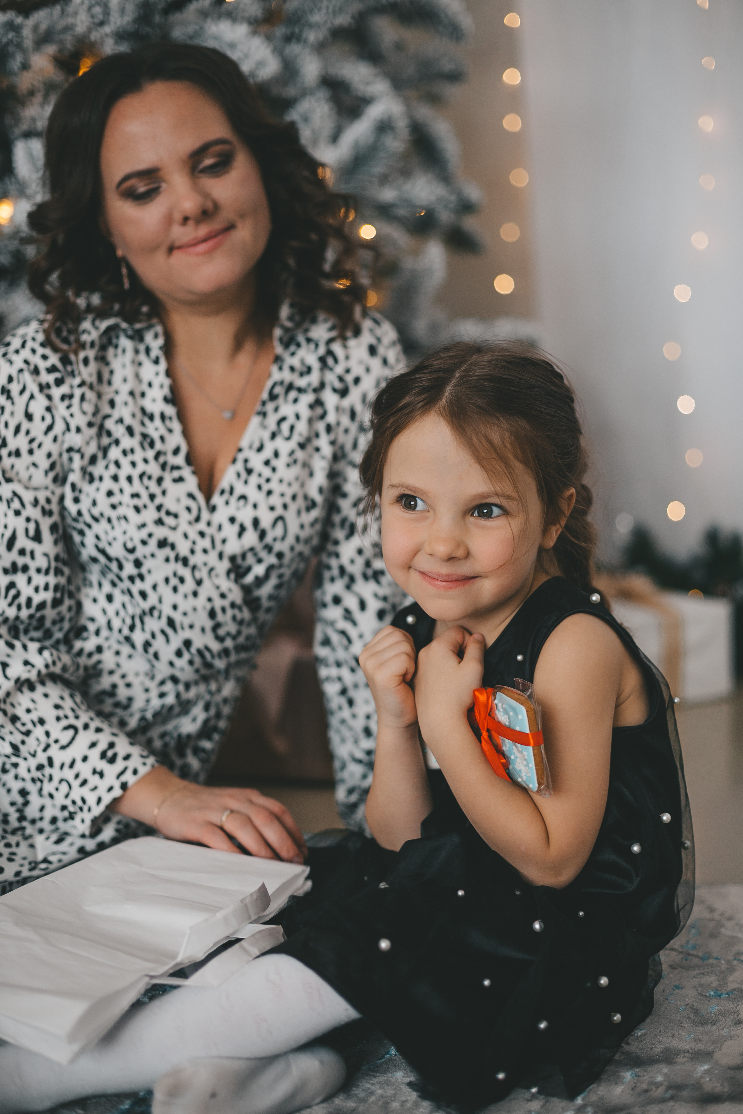 Новогодняя фотосессия в фотостудии. Фотограф Андреева Юлия. Москва