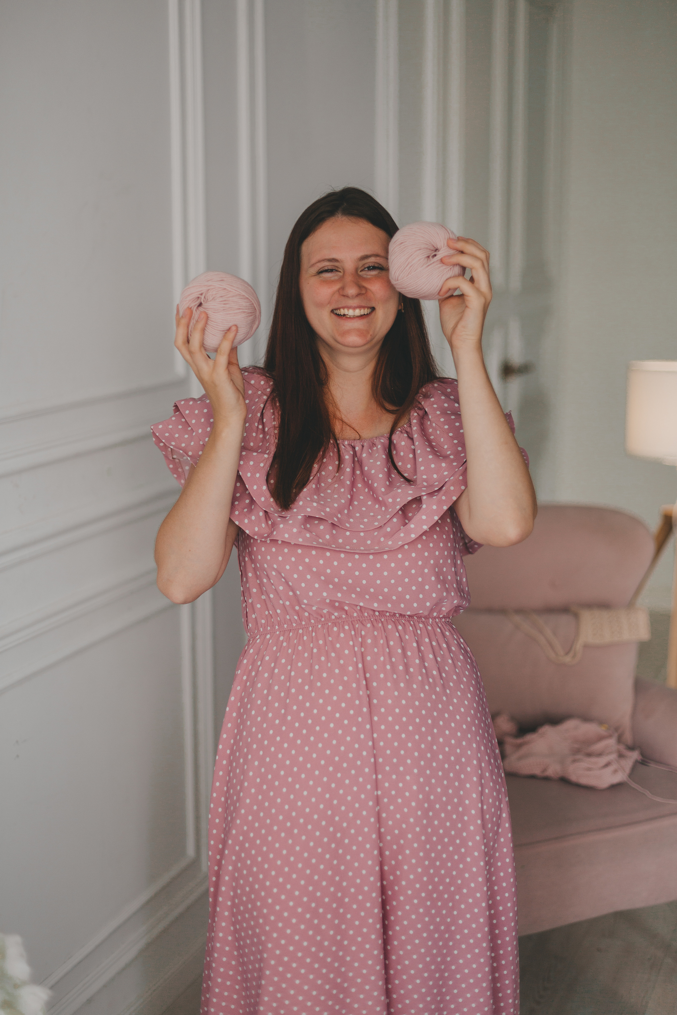 Фотосессия контента для вязальщицы. Фотограф Андреева Юлия. Москва