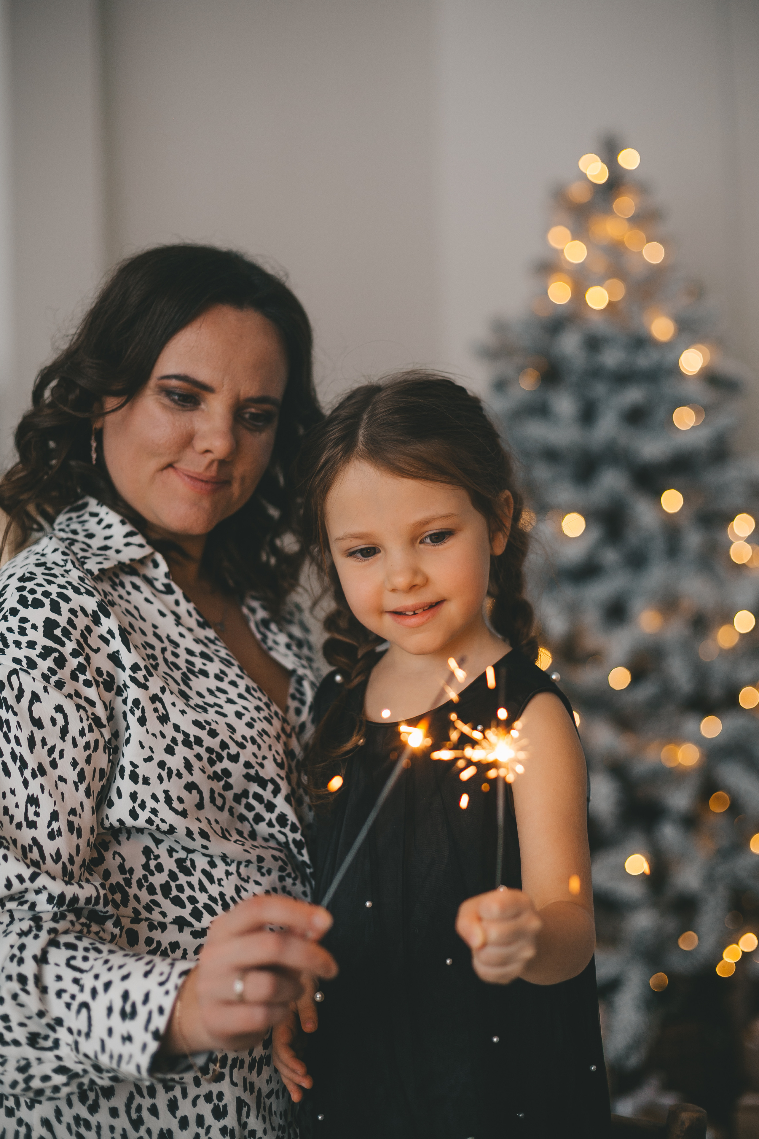 Новогодняя фотосессия в фотостудии. Фотограф Андреева Юлия. Москва