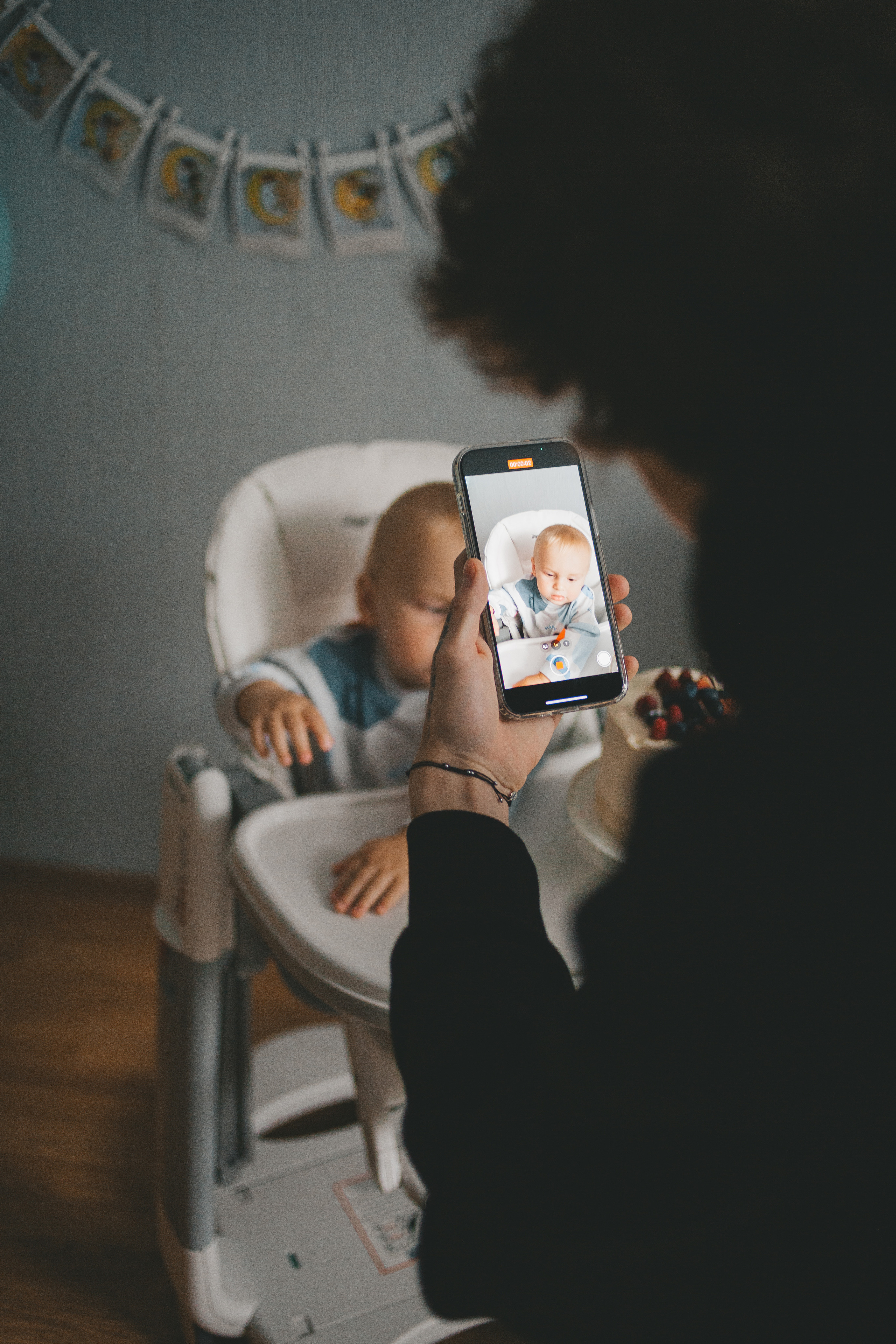Домашняя фотосессия в день рождения. Фотограф Андреева Юлия. Москва