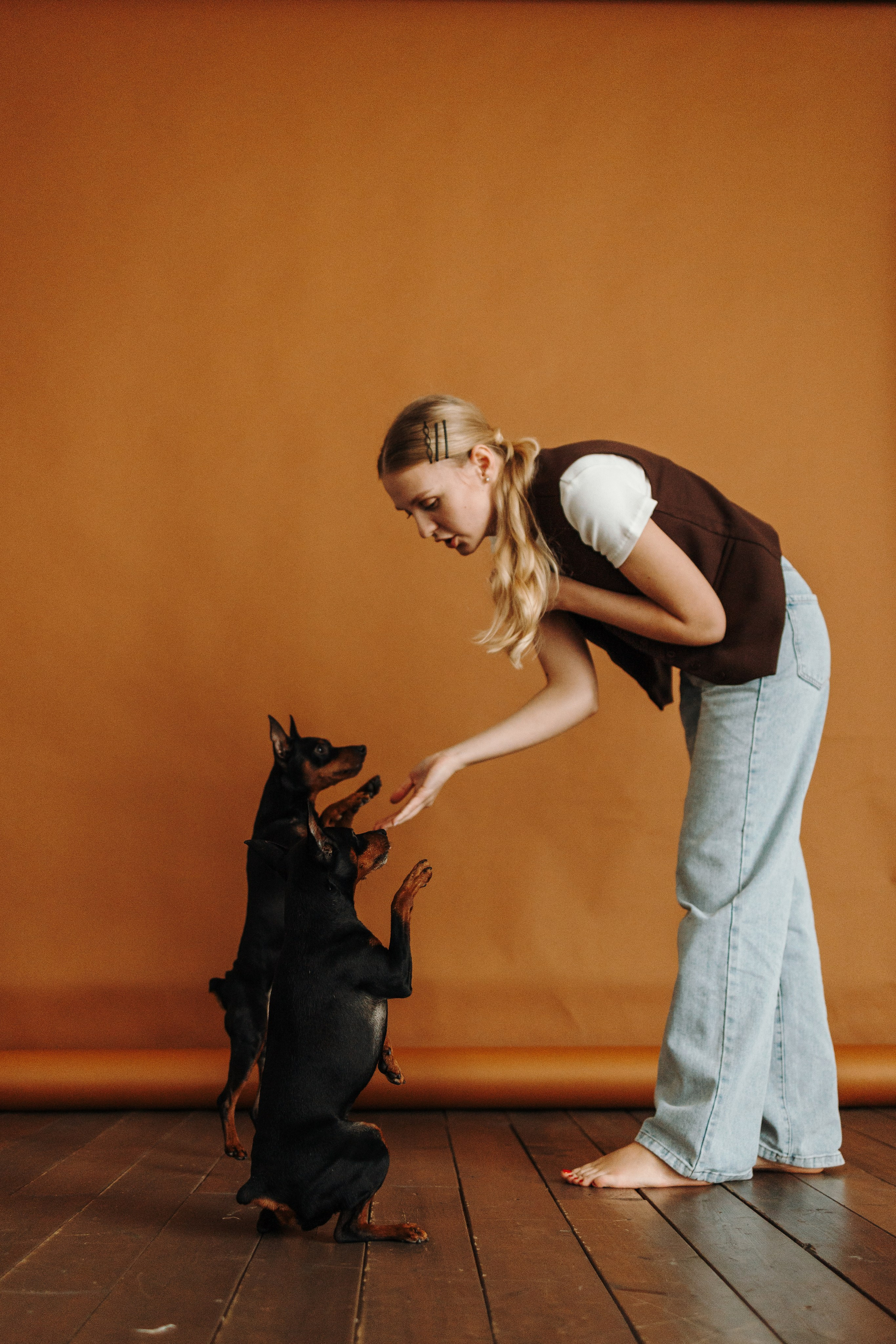 Катя и ее мальчики. Фотограф — Анималист | Санкт-Петербург