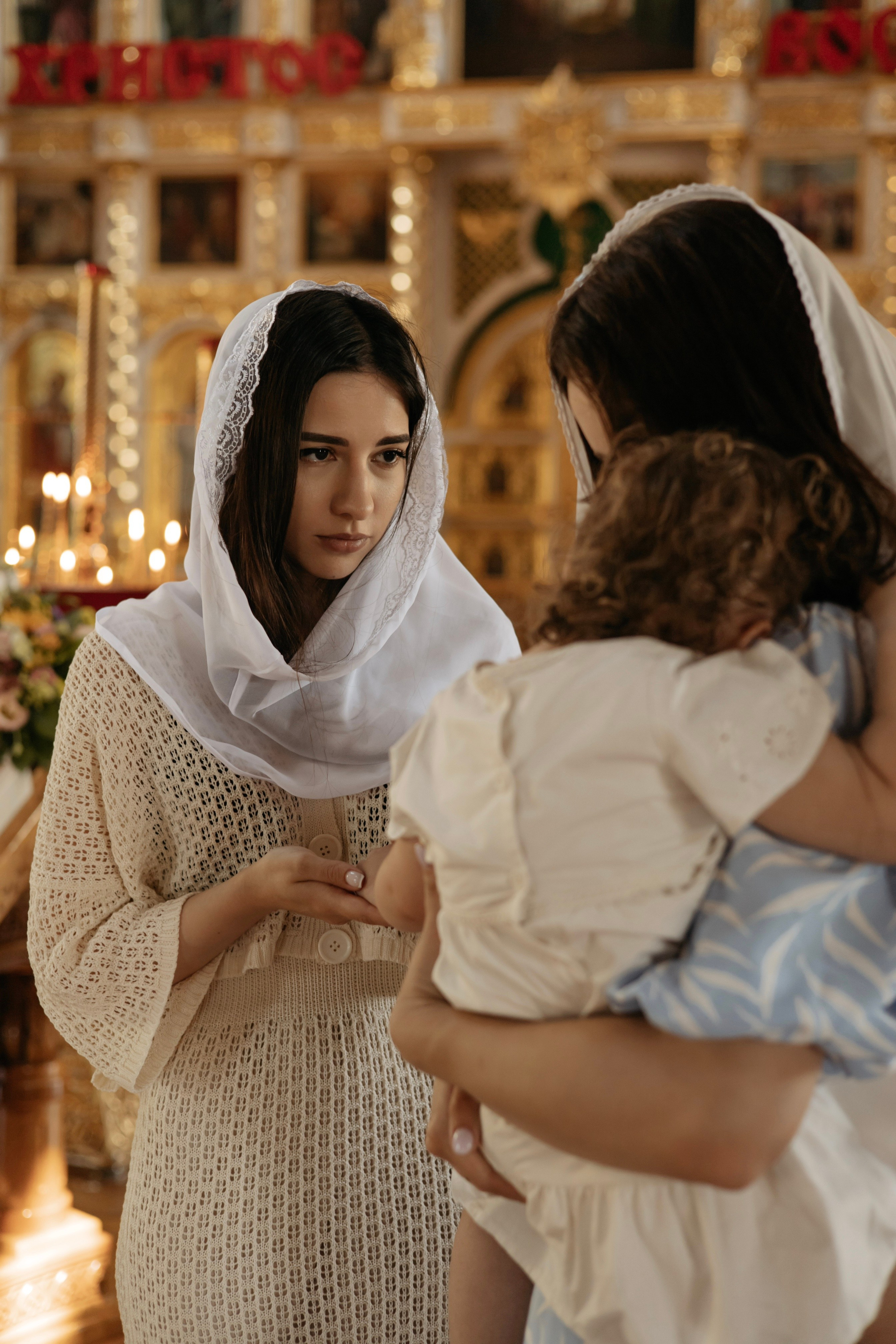 Крещение Вари. Самый теплый фотограф в Краснодаре Рябоконь Ксения