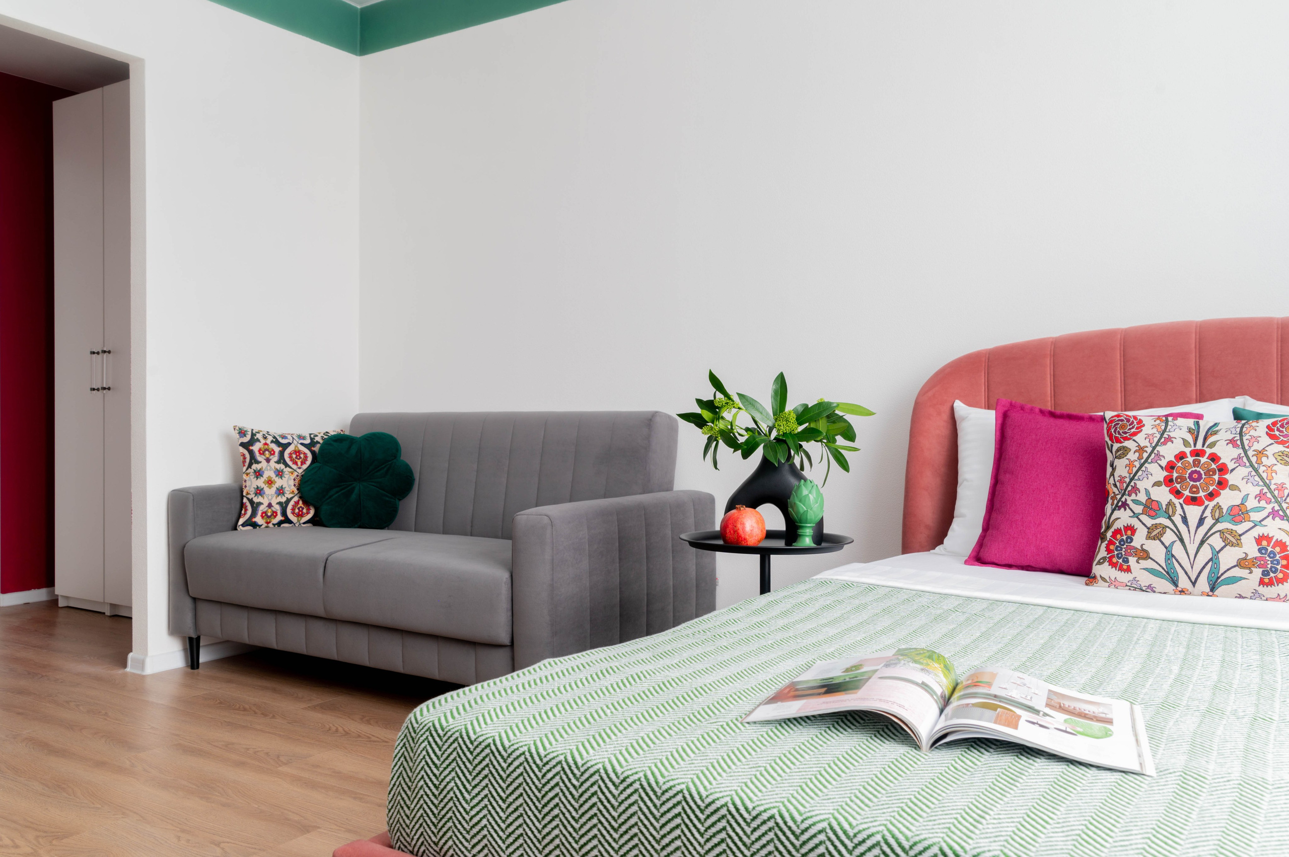 Съемка студии для посуточной аренды ЖК «Волга Парк». Интерьерный фотограф в Ярославле. Вероника Лазыкина