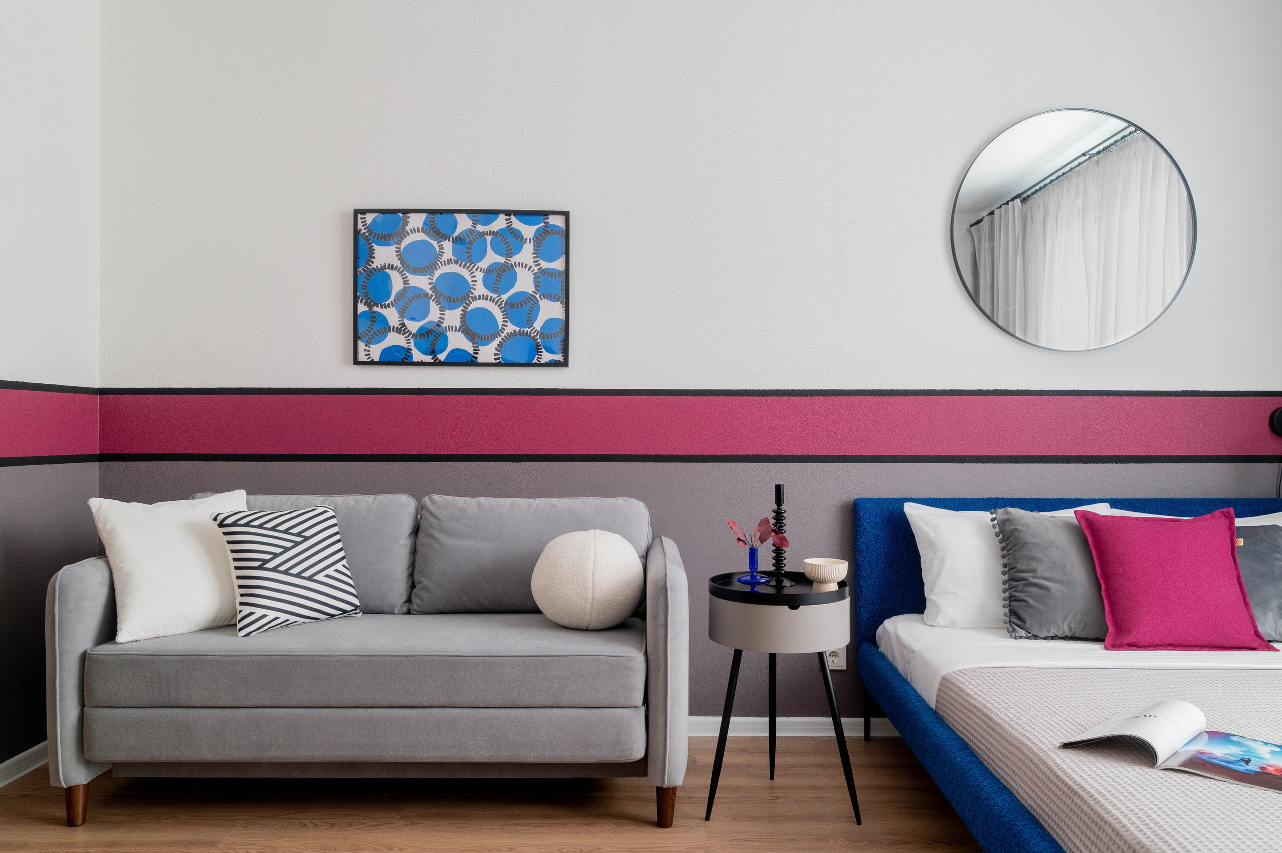 Съемка студии для посуточной аренды ЖК «Волга Парк». Интерьерный фотограф в Ярославле. Вероника Лазыкина