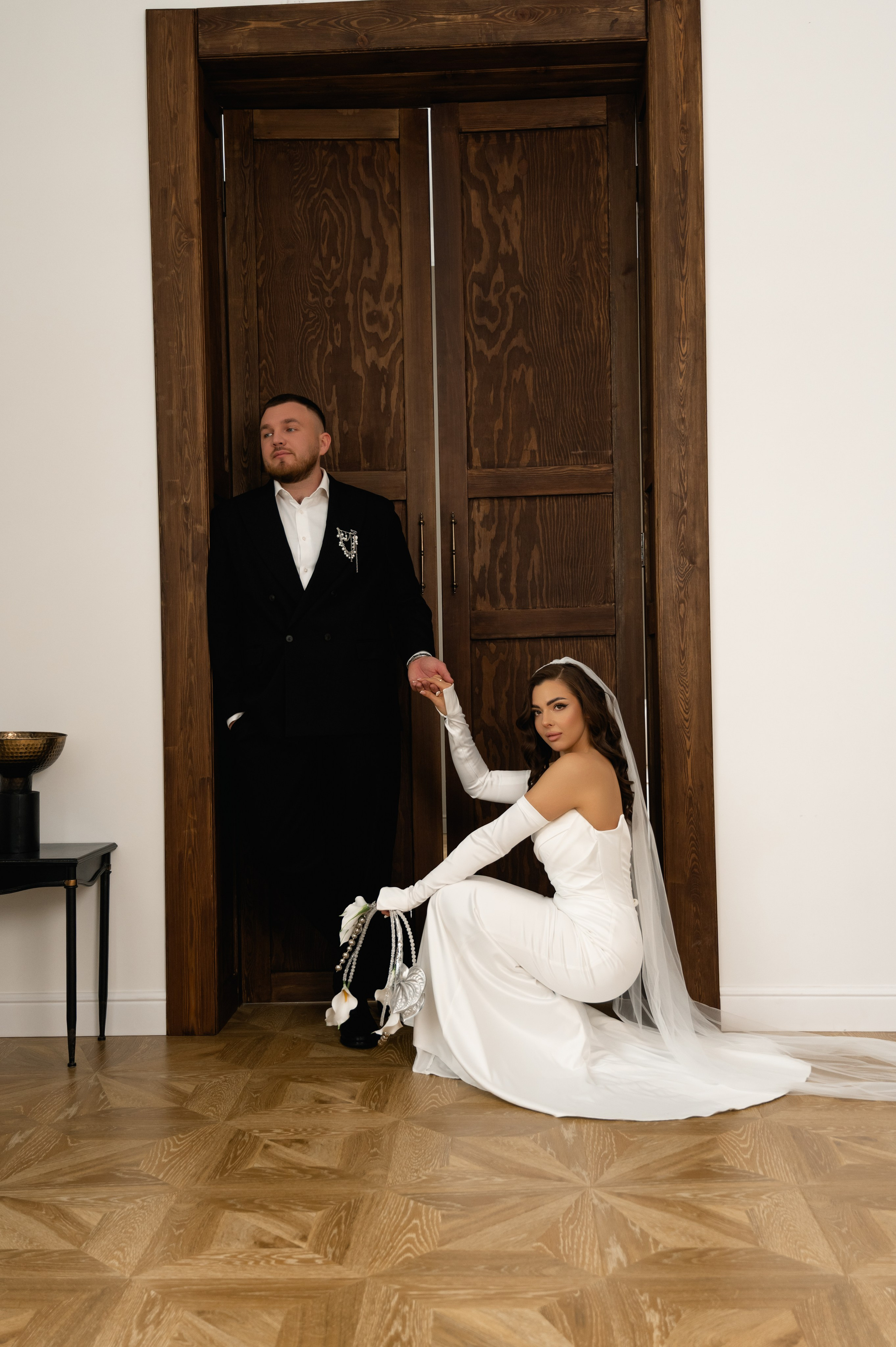 Свадебная фотосессия в студии. Свадебный и семейный фотограф в Краснодаре Алина Мельник