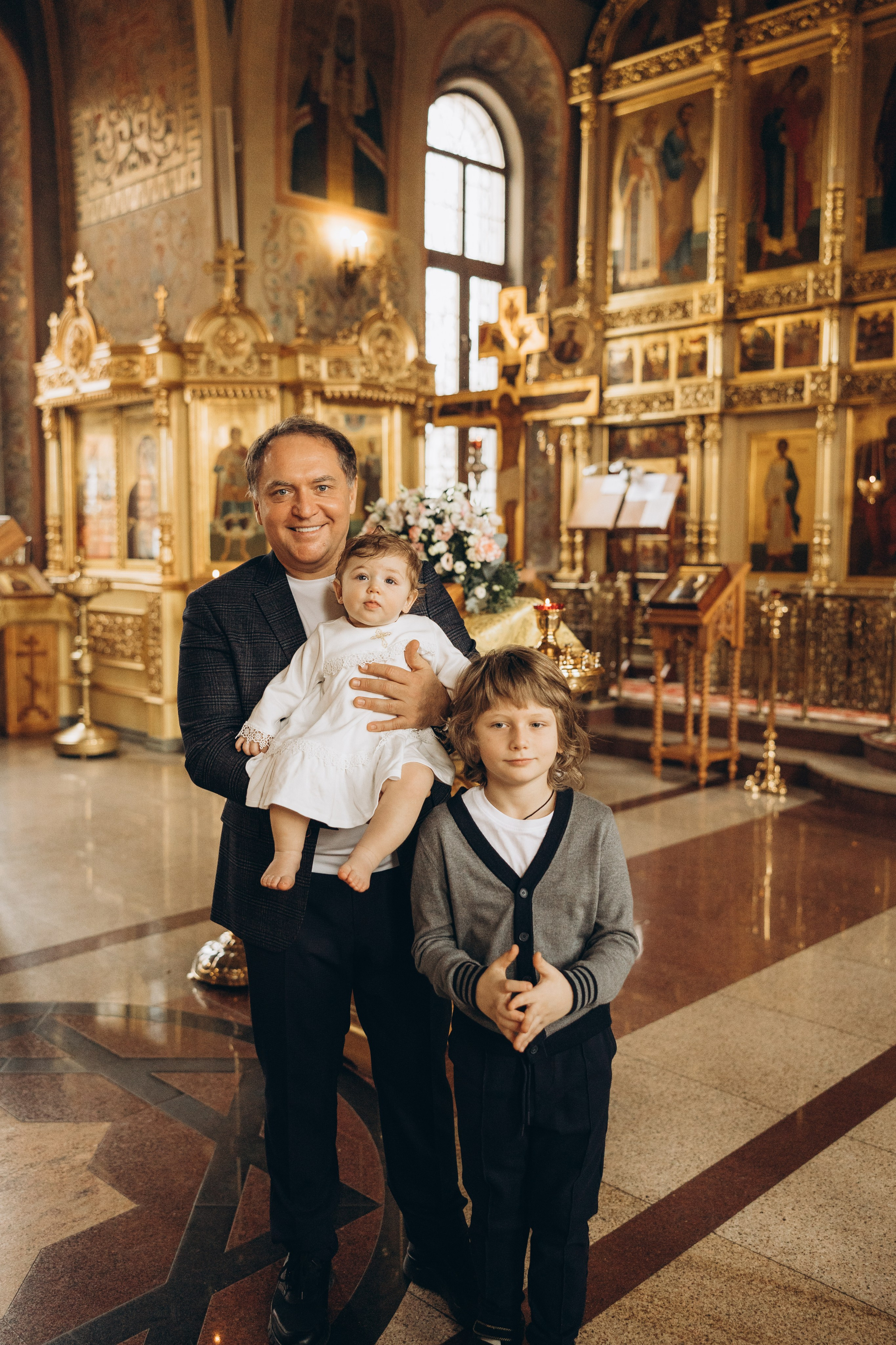 Крещение Дианы. Семейный фотограф в Москве Виктория Ястребинская