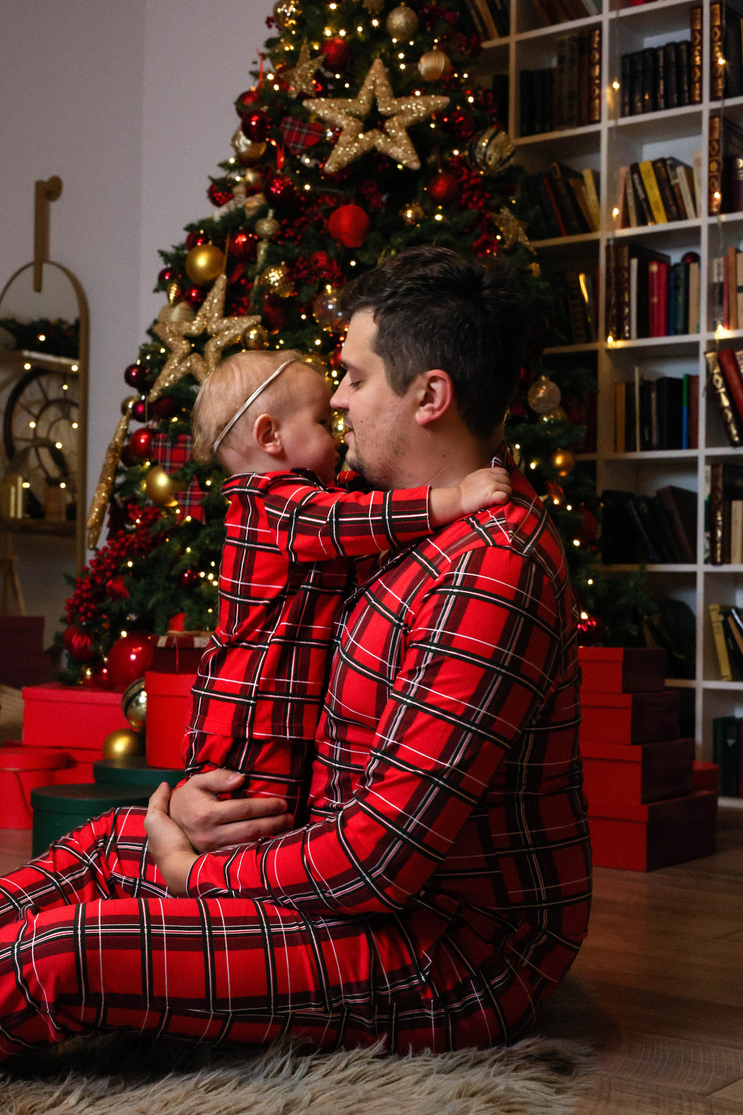 Новогодняя история «Наталья и ее семья». Фотограф в Москве Анастасия Калинина