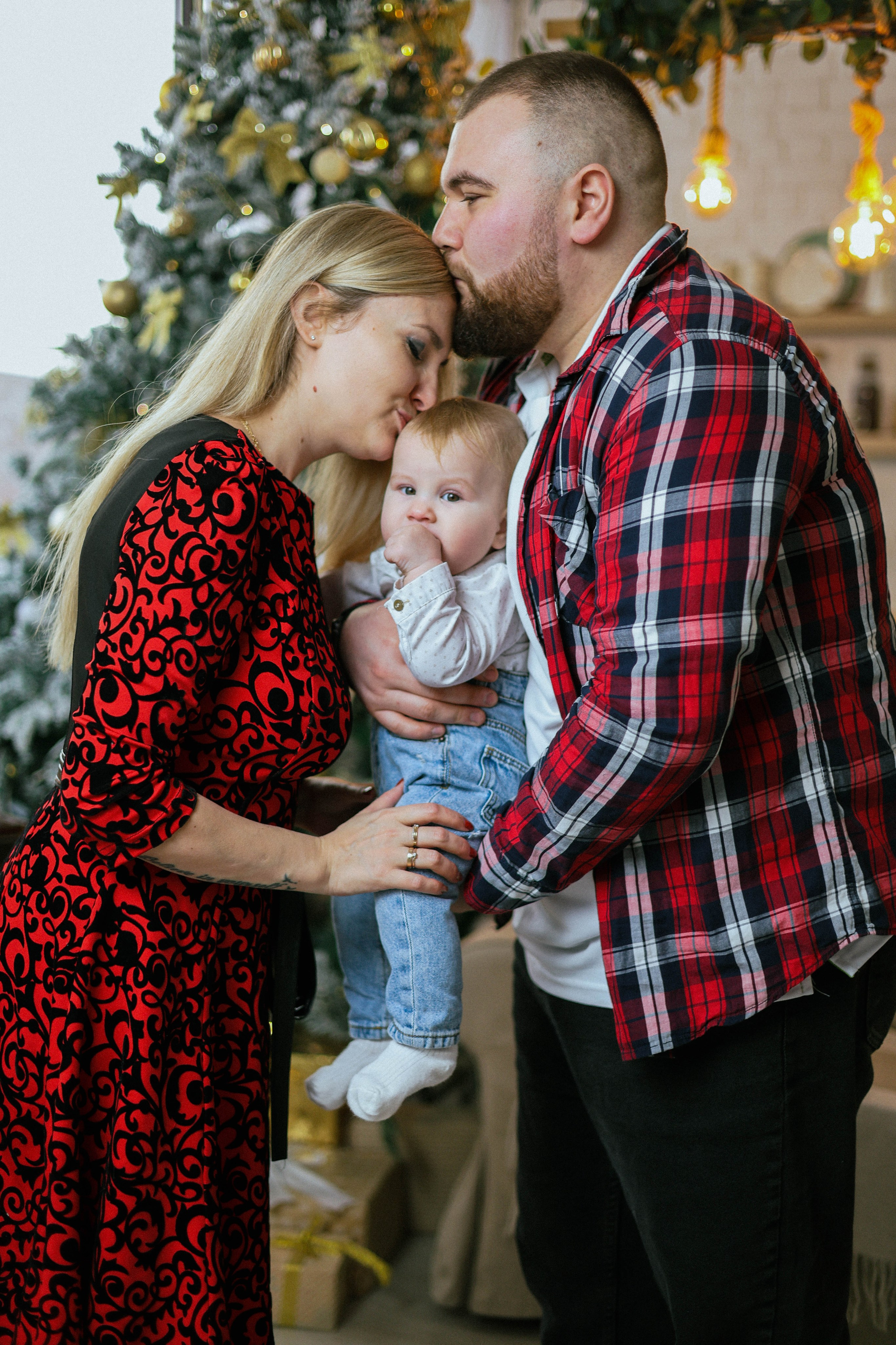 Новогодняя история «Валентина и ее семья». Фотограф в Москве Анастасия Калинина