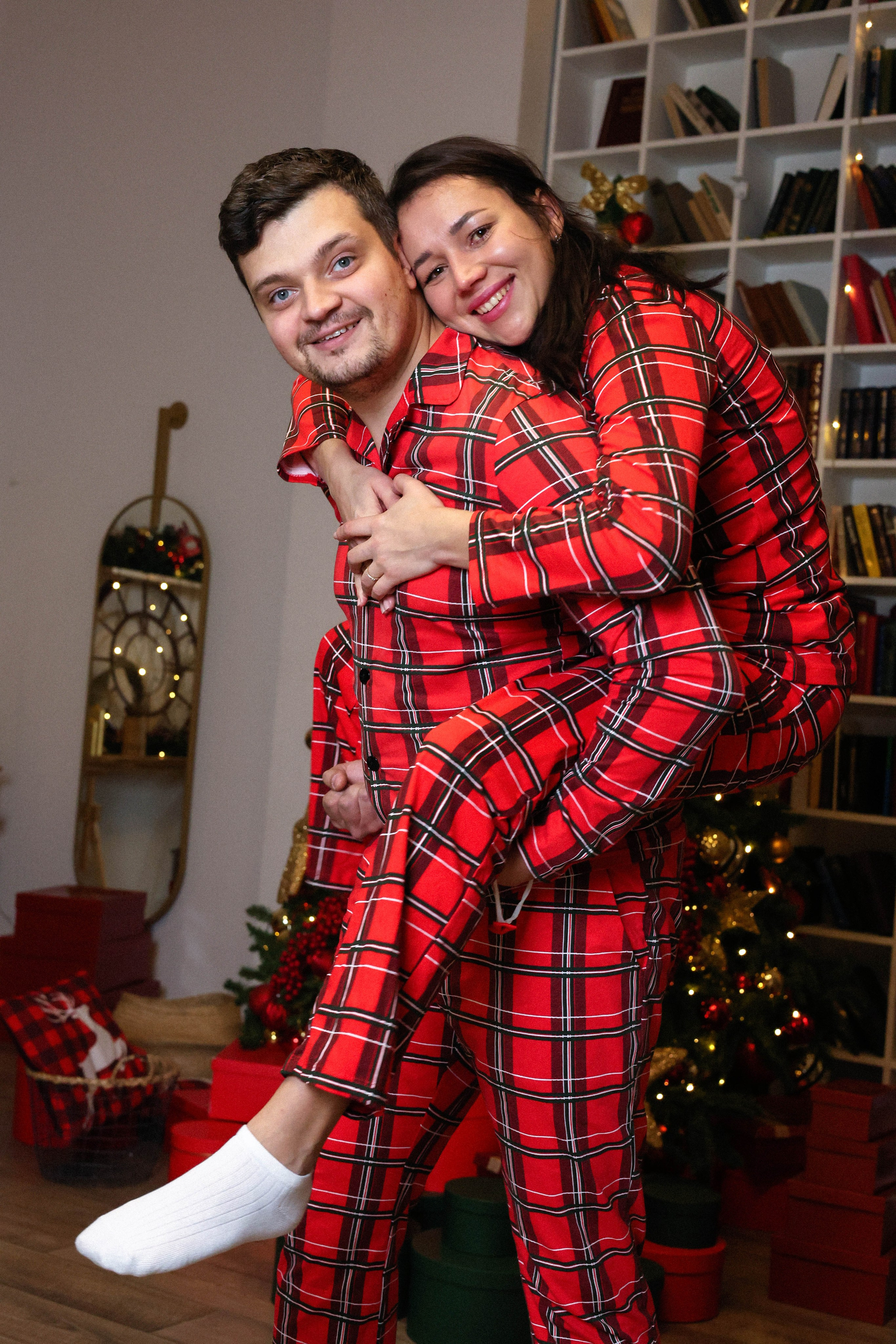 Новогодняя история «Наталья и ее семья». Фотограф в Москве Анастасия Калинина