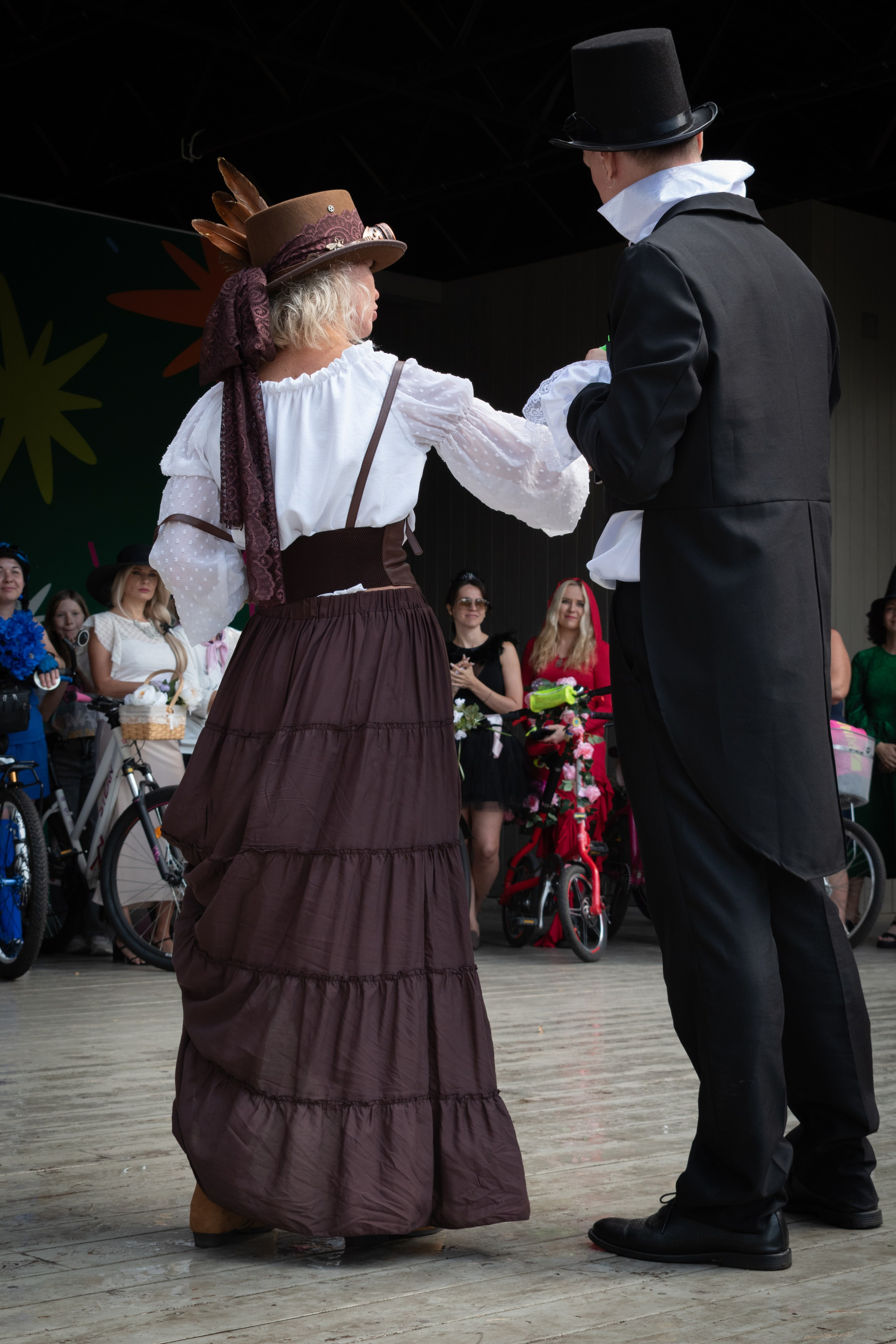 «Леди на велосипеде» — велопробег по г. Жуковскому 2025. Репортажный фотограф Сыбер Мартти