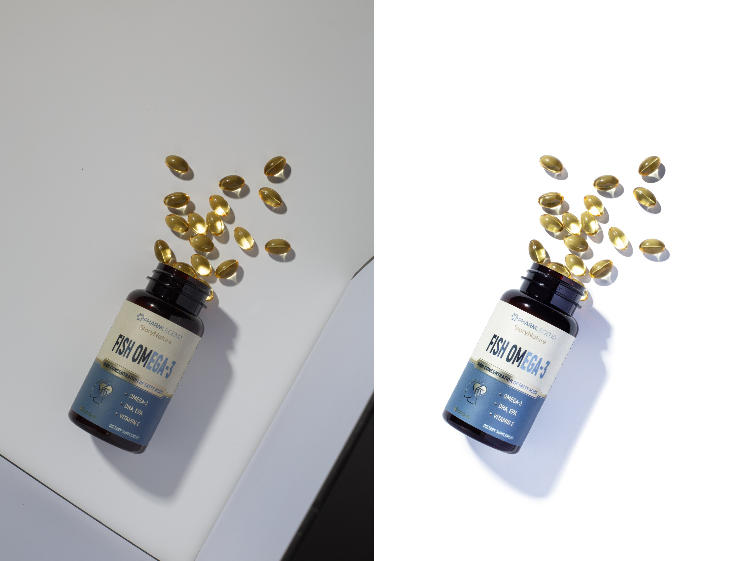 Ретушь фотографий витаминов и БАДов | Студия SVITHART