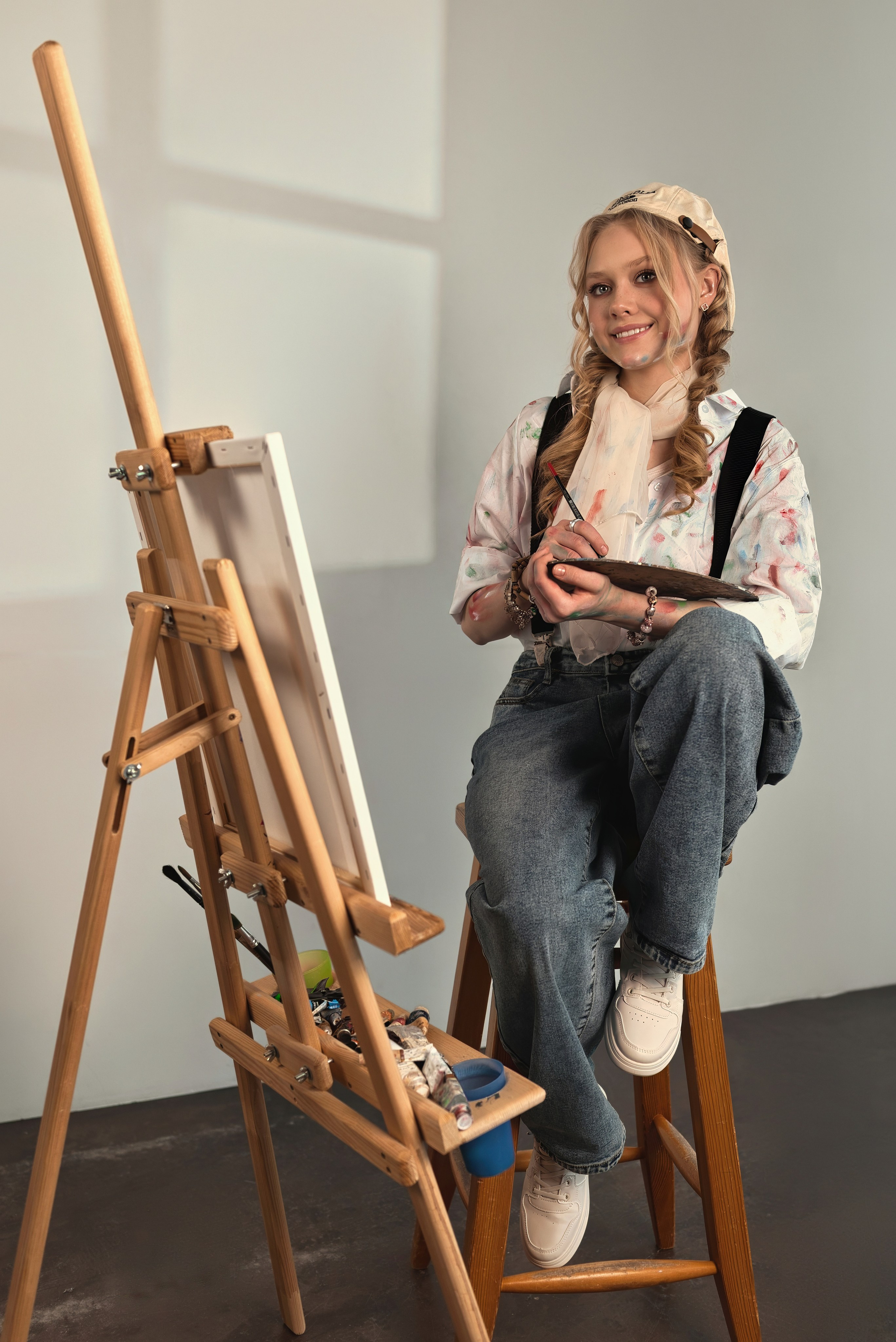 Художница. Фотограф Денис Кривопусков