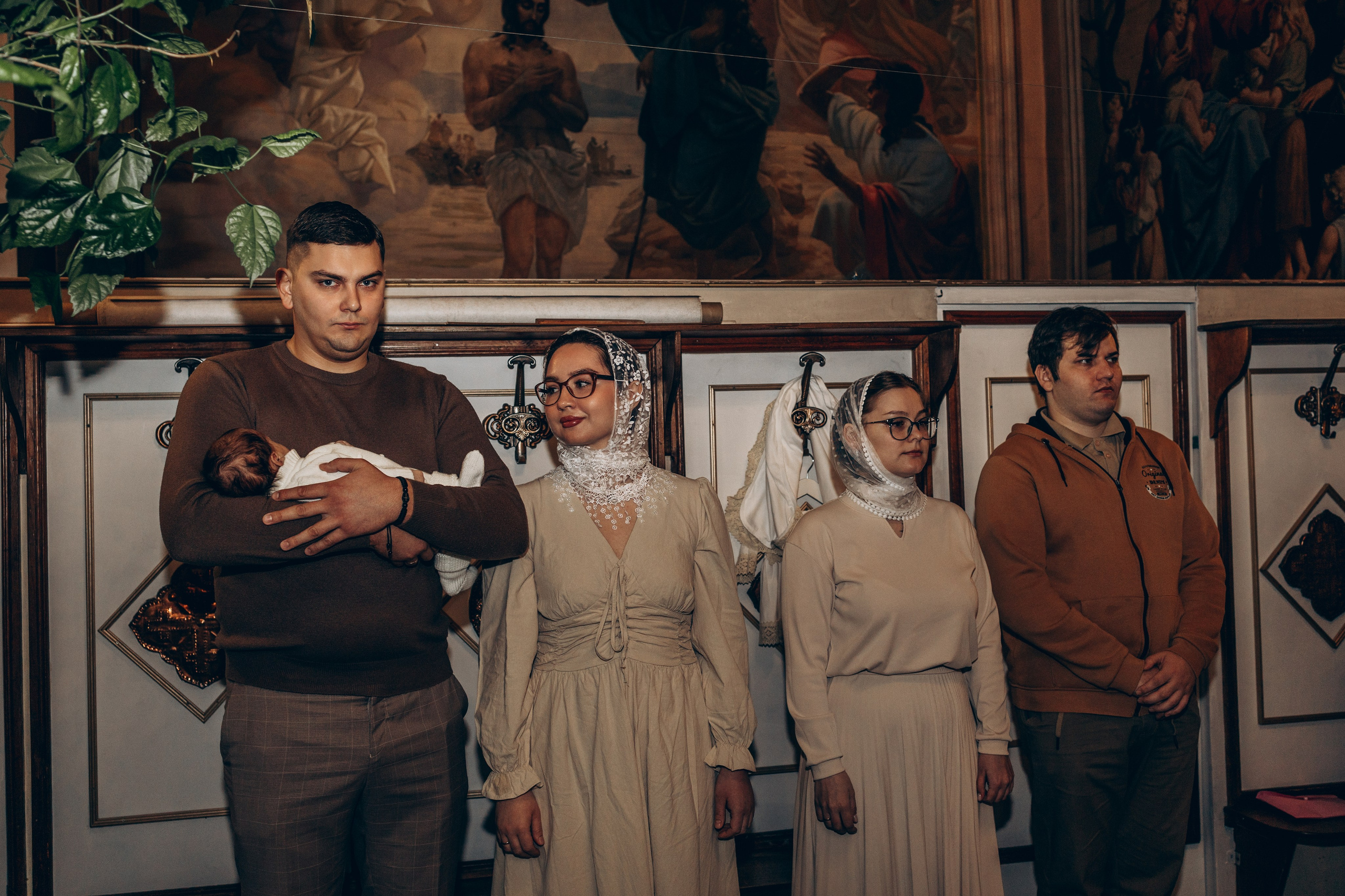 Крещение в Храме Воскресения Словущего в Даниловской Слободе. Главная