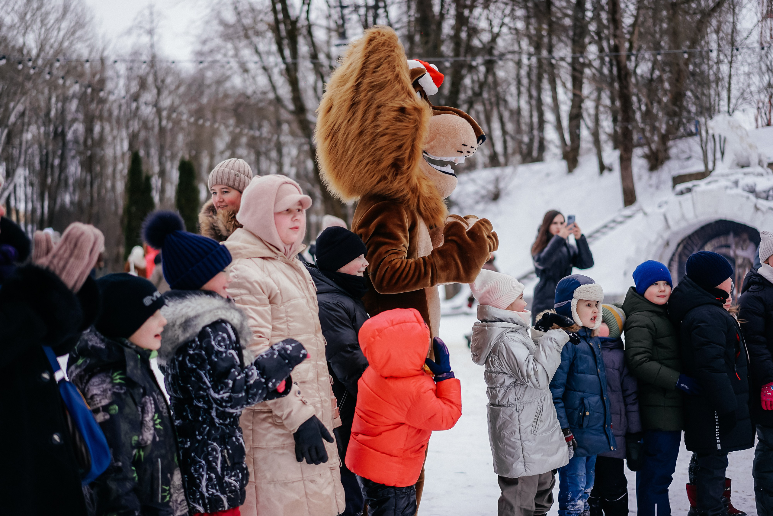 «Предновогодний переполох» Лопатинский сад, 14.12.2024. Фотограф и видеограф Смоленск | Студия Цезарь