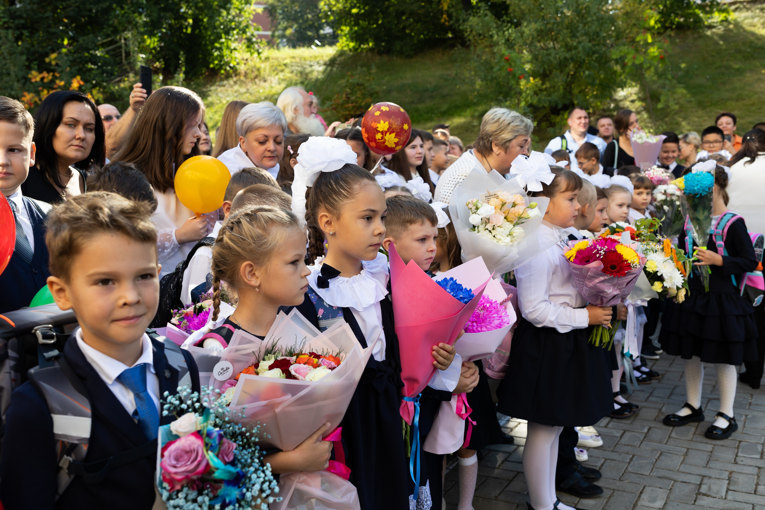 Линейка 1 сентября. Профессиональный Фотограф в Москве Андрей Славнов