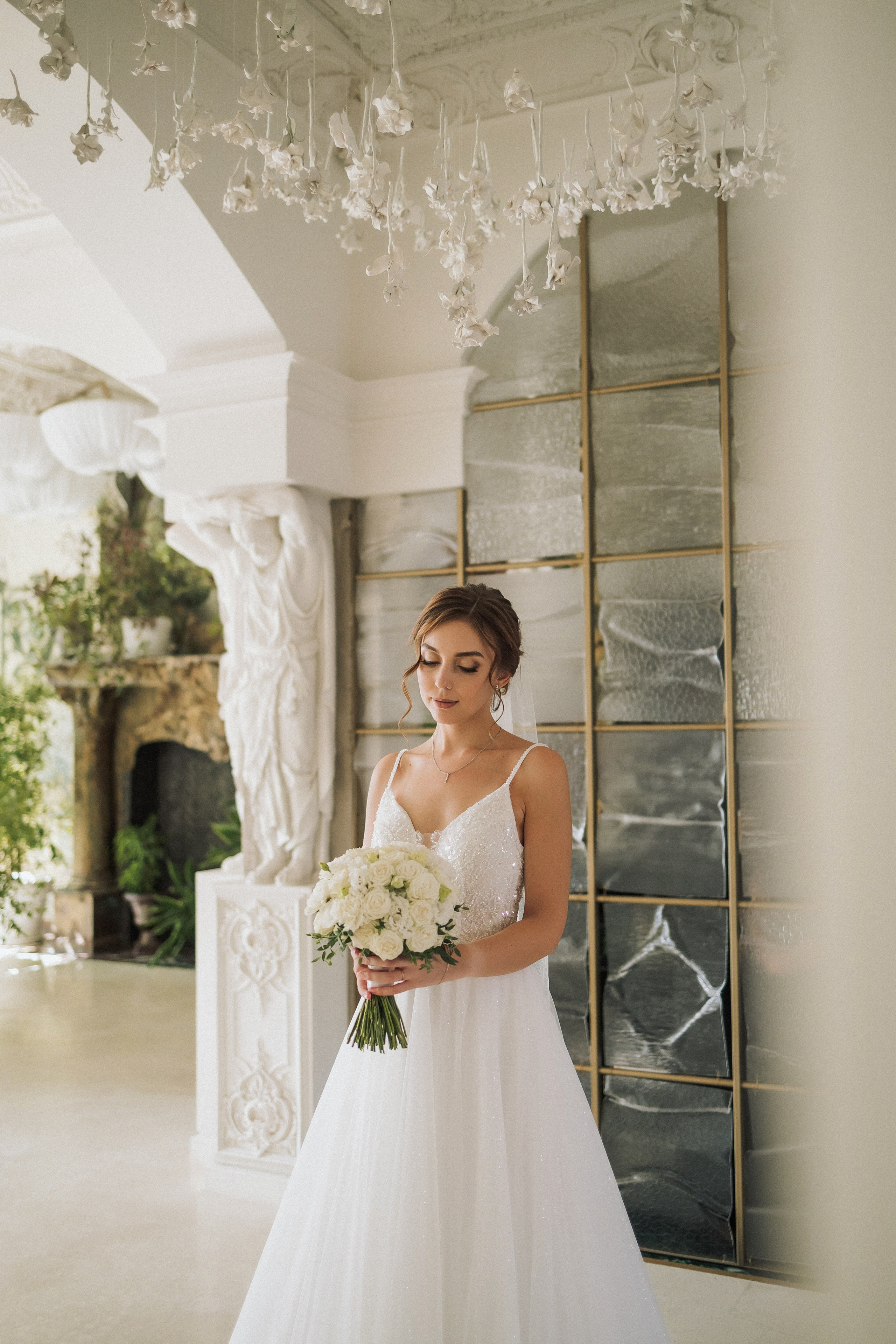 Свадебная прогулка Екатерины и Евгения. Свадебная фотография. Арина Рубах