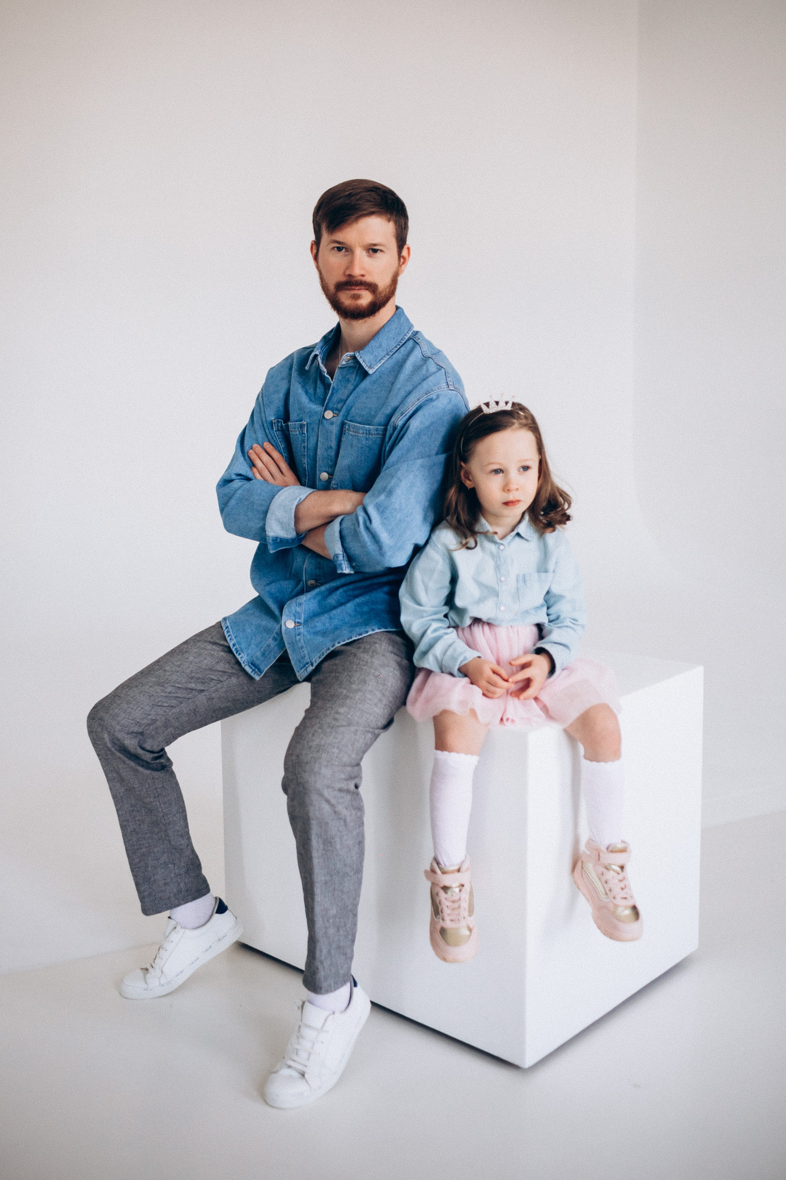 Папа. Семейная съемка — это красивый способ признаться своей семье в любви