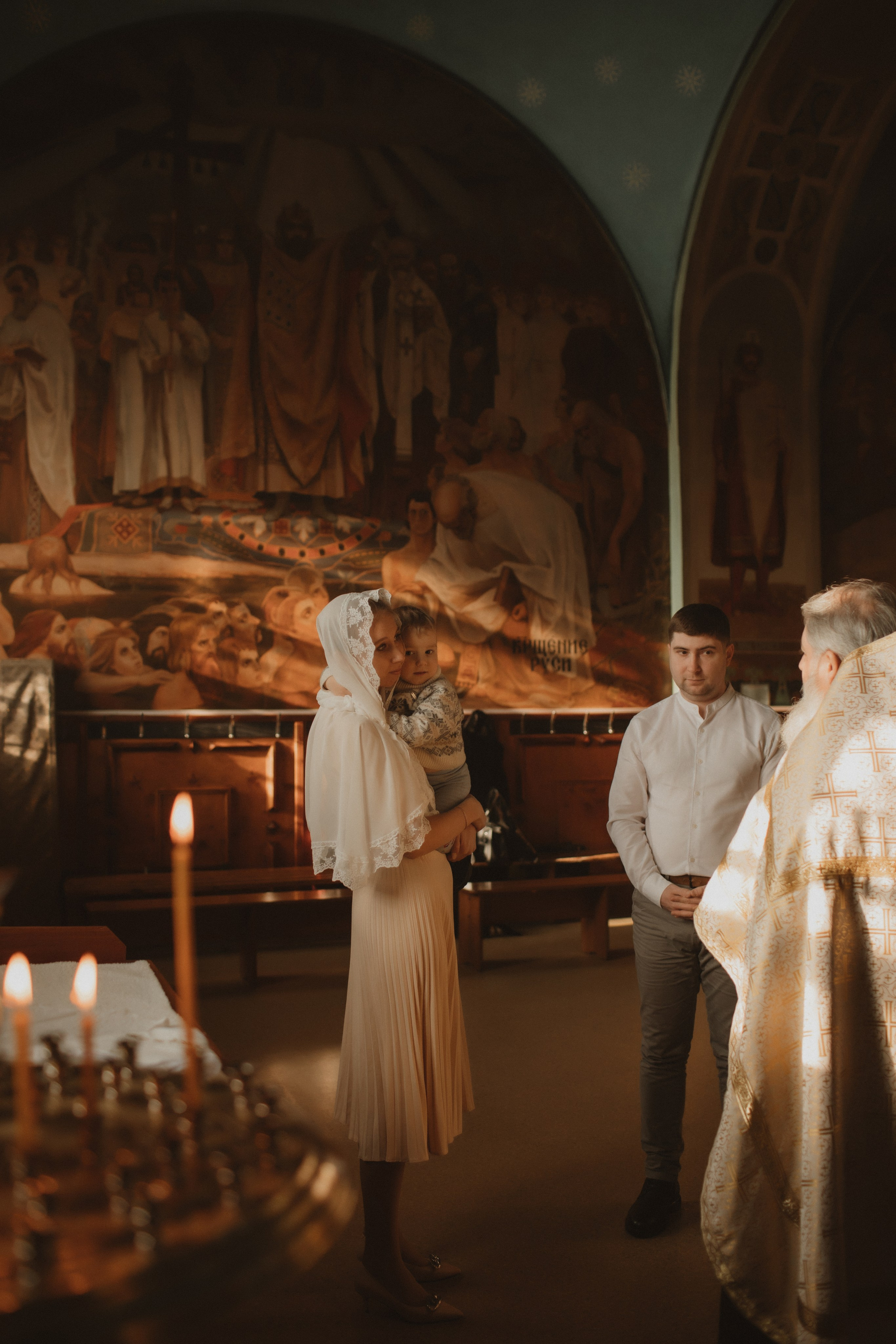 Крещение Глеба. Семейный фотограф в Челябинске Ксения Зубкова