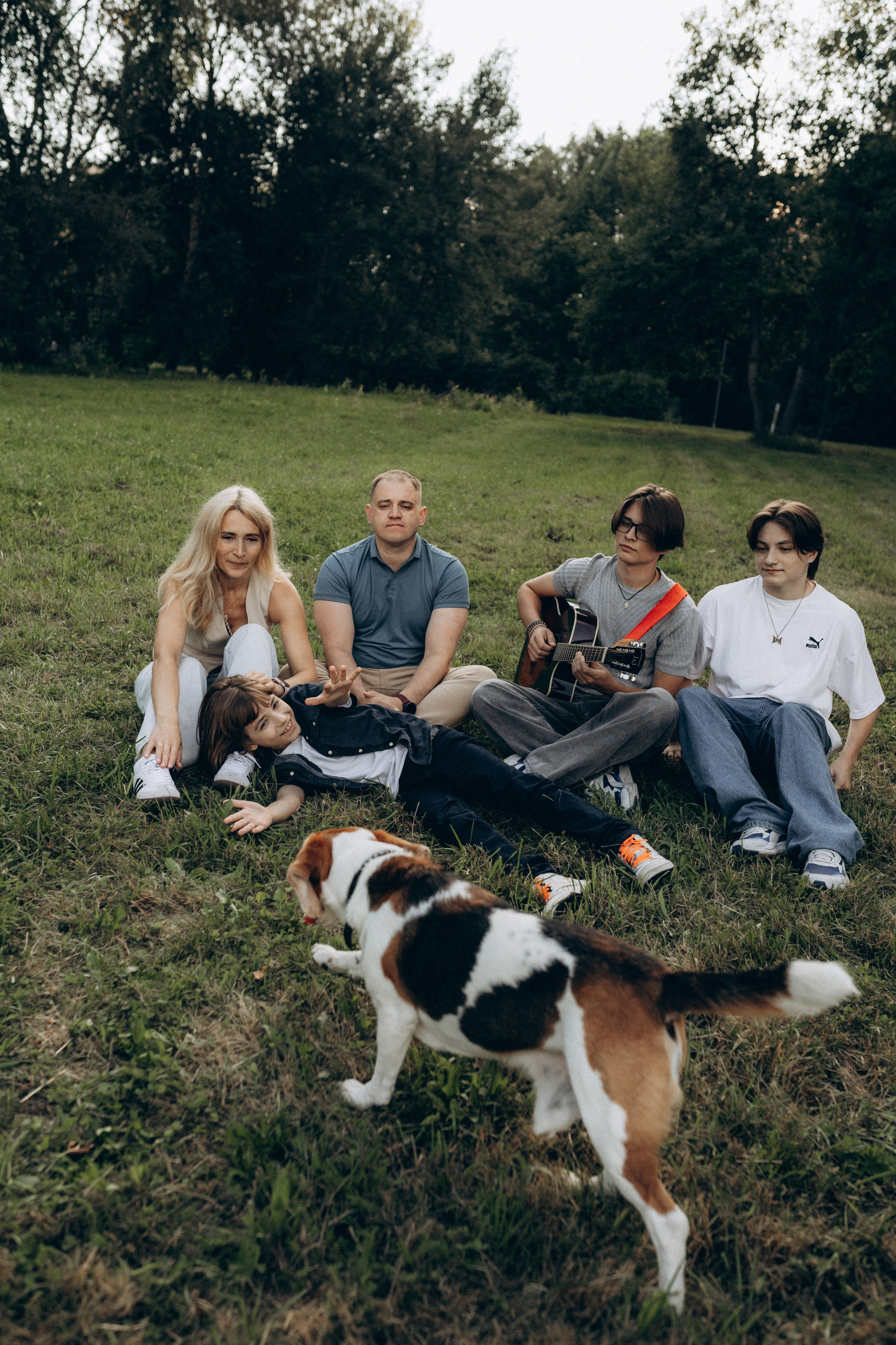 Наташа, Андрей, Эмиль, Стас, Ярослав и Арчи. Фотограф НОГИНСК, Москва, Анастасия Белая