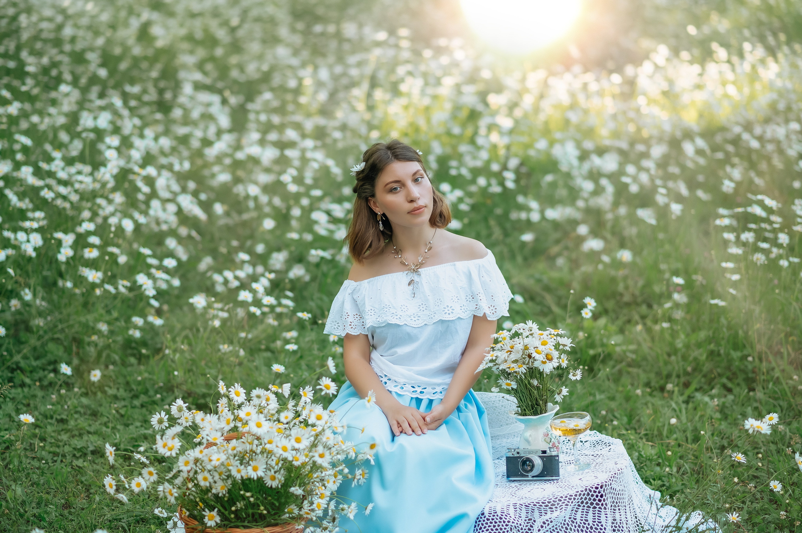 Ромашки. Детский и семейный фотограф в Абхазии