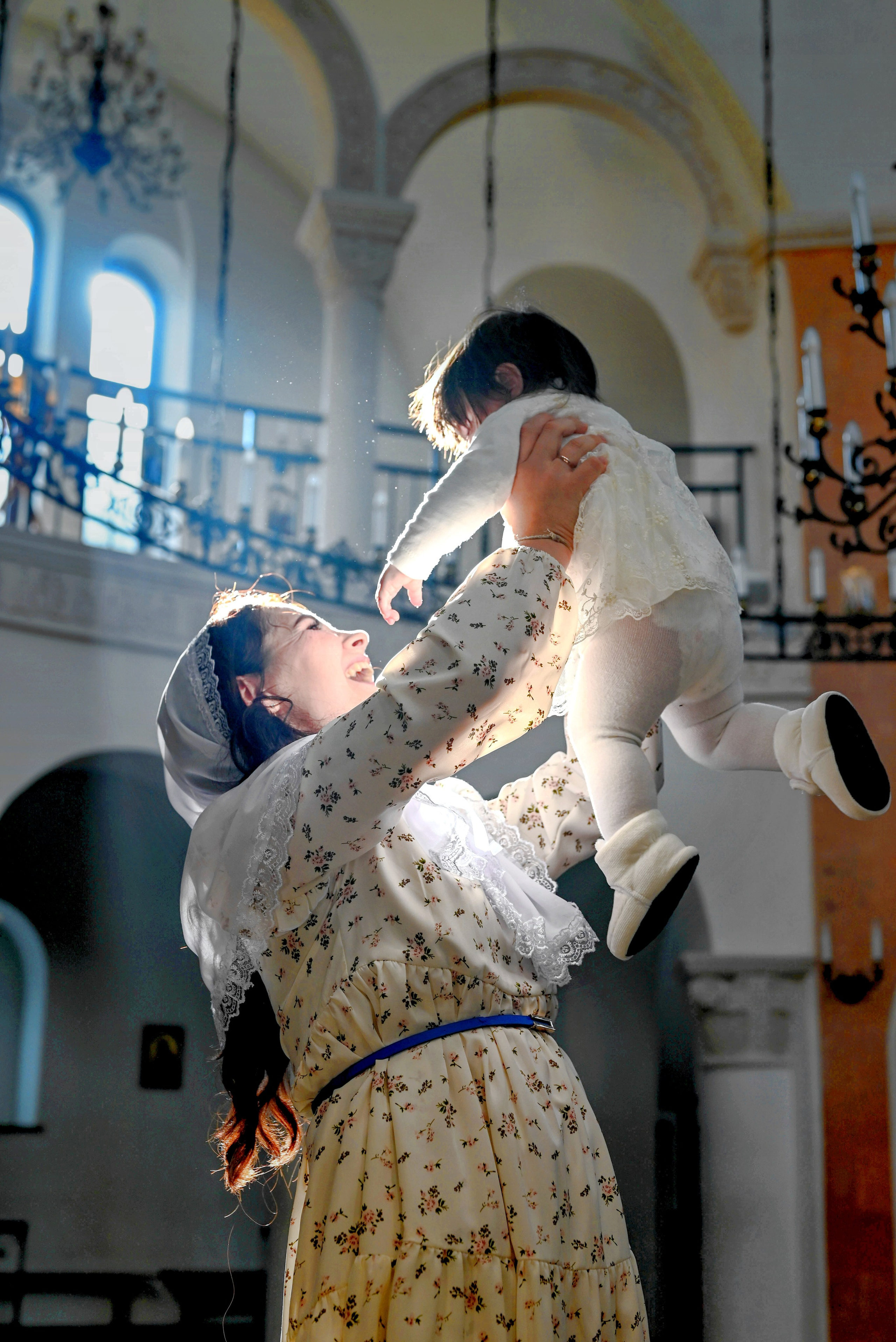 Крещение Вероники. Семейный и детский фотограф Москва