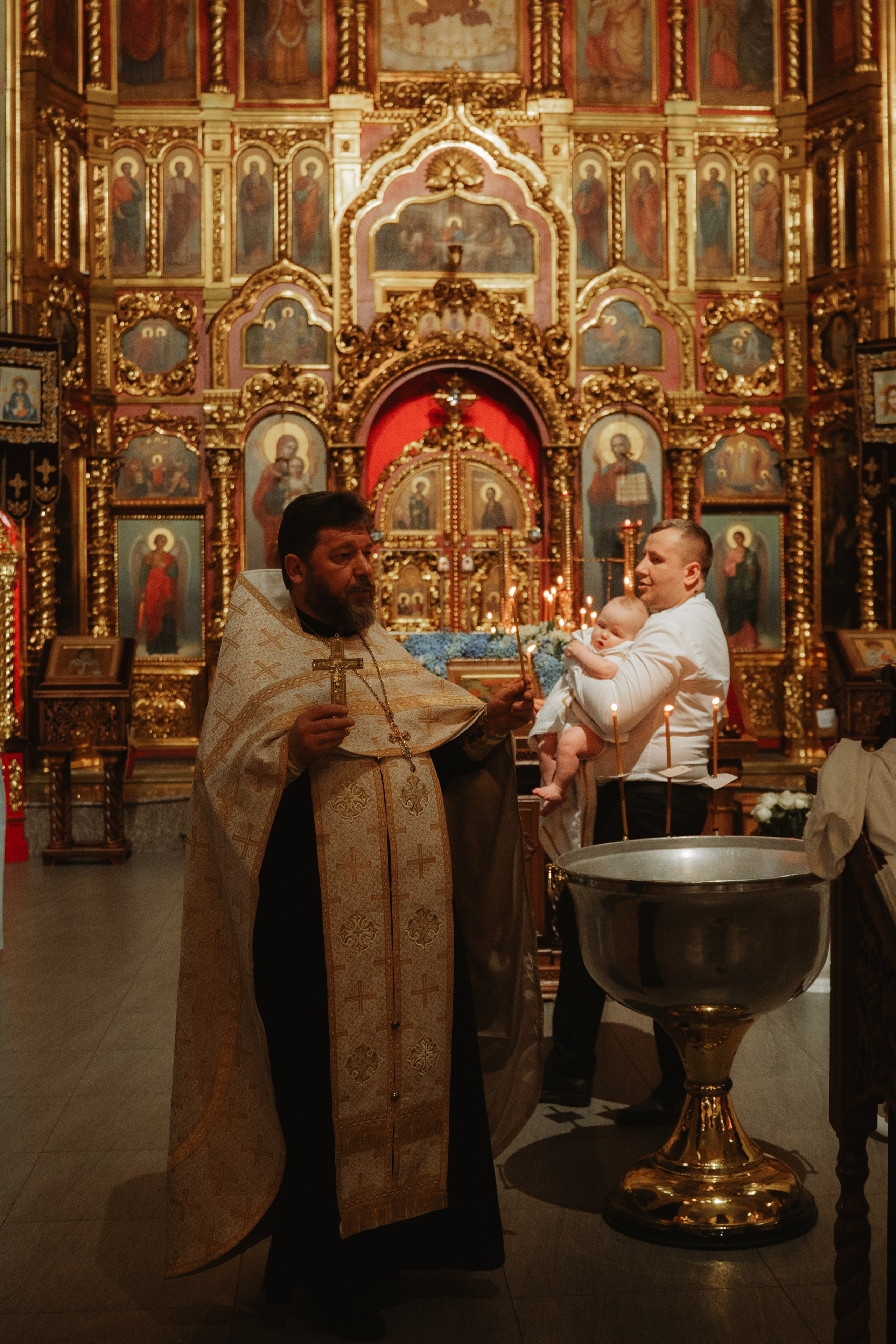 Крещение Матвея. Семейный фотограф • Домашние съемки в Нижнем Новгороде