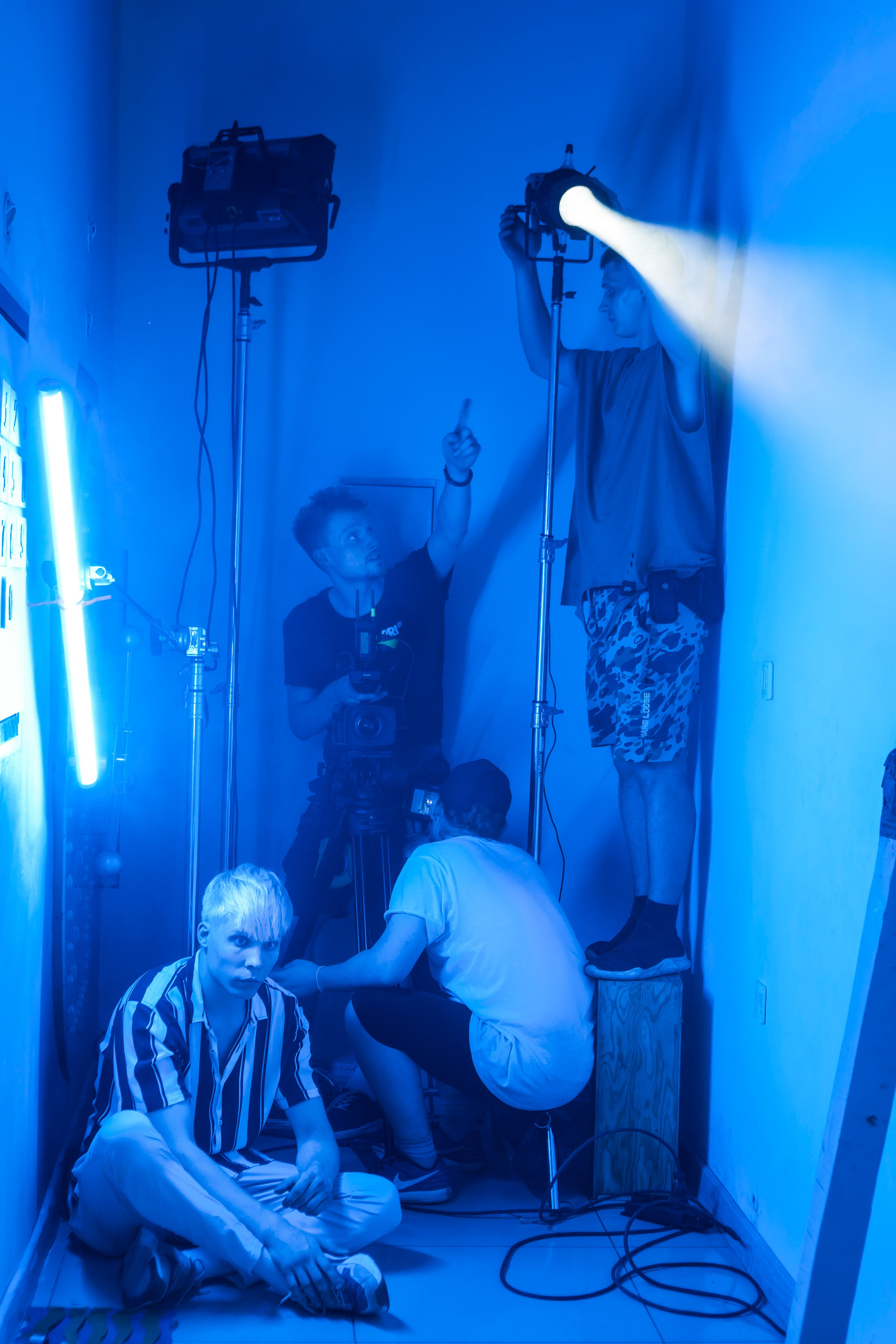 Бэкстейдж рекламы магистратуры УрФУ. Репортажный фотограф Даниил Коваленко