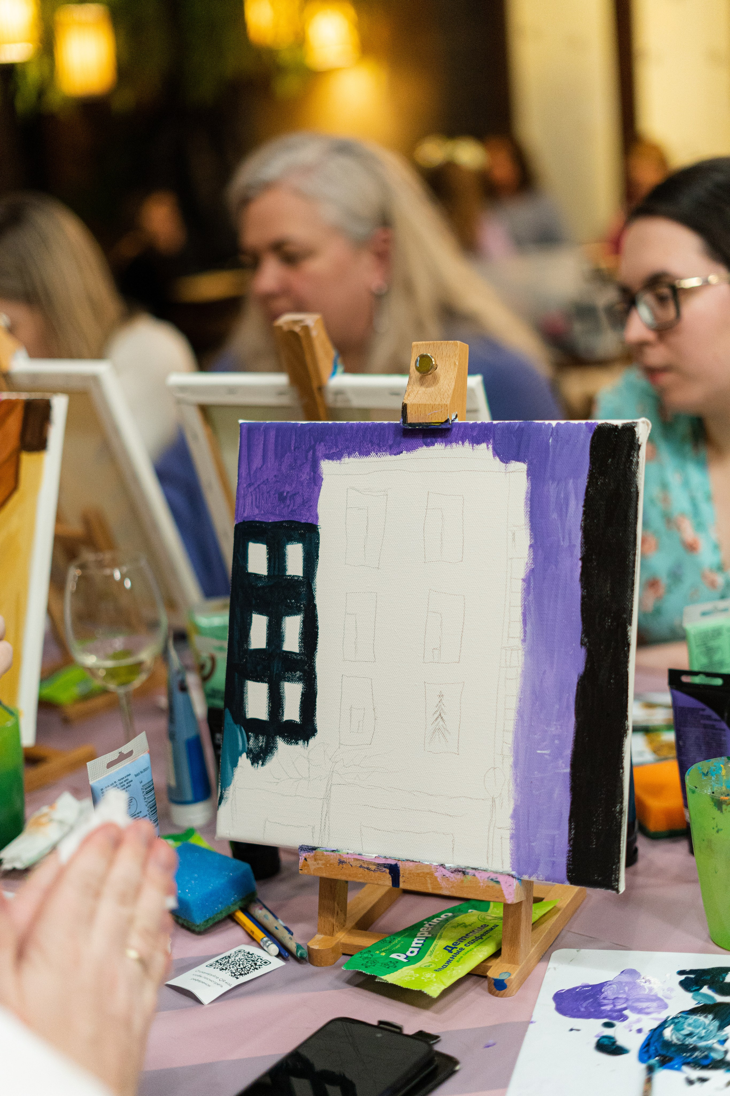 Корпоратив Teach Me Art 2. Портретный фотограф в Москве и Санкт-Петербурге Арина Чех