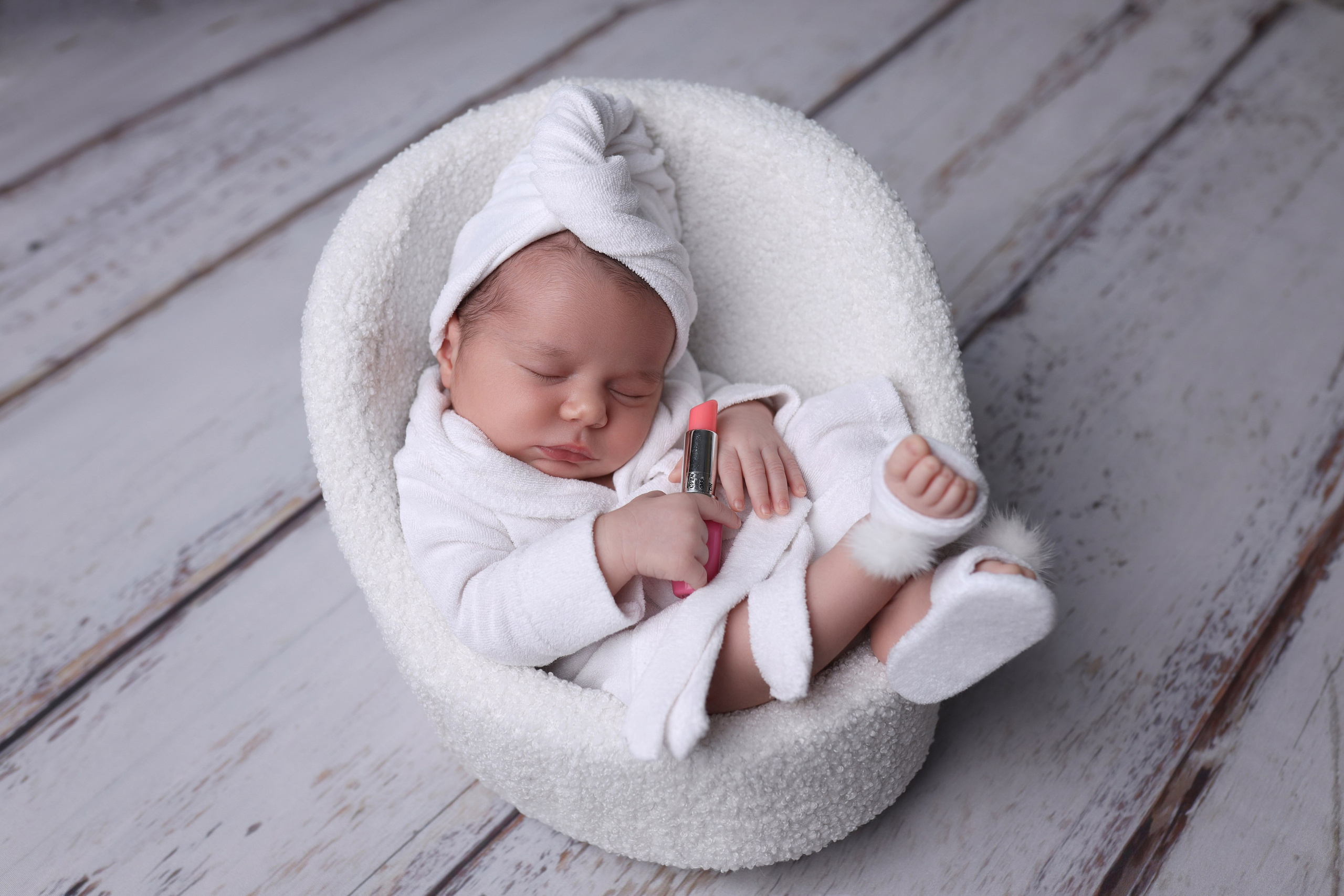 Newborn девочки. Фотограф новорожденных Модяева Ирина