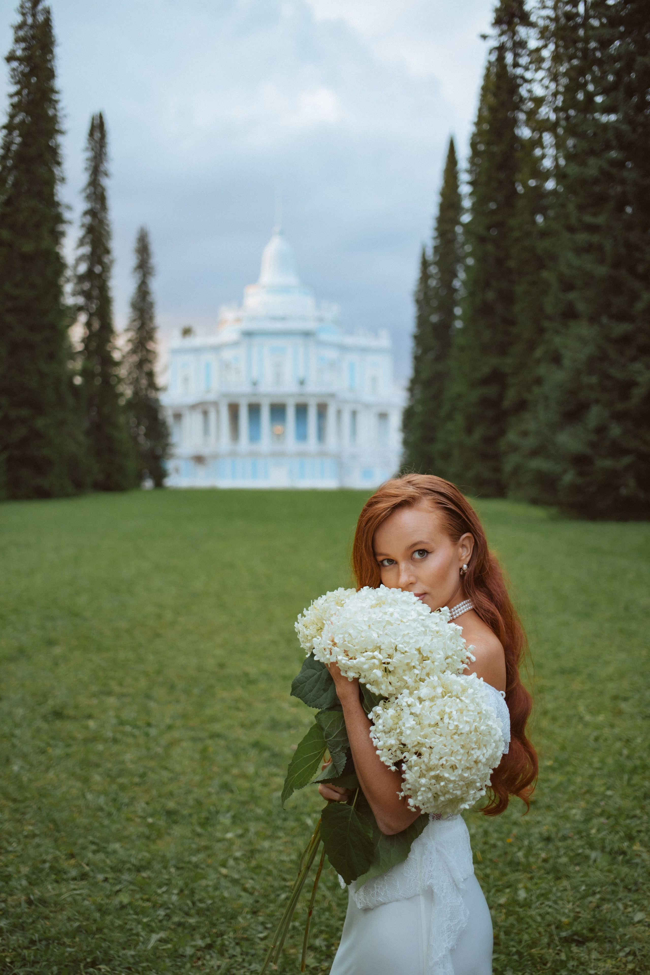 Фотосессия в парке летом Ораниенбаум