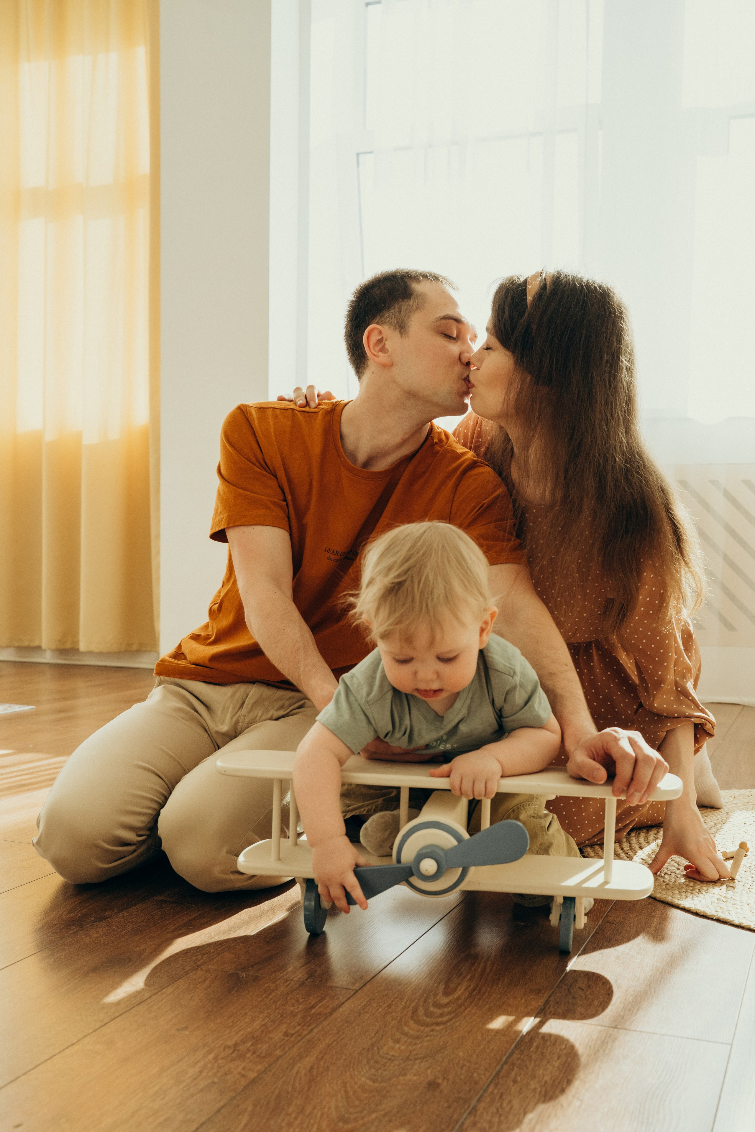 Родион, Алена и Кирюша