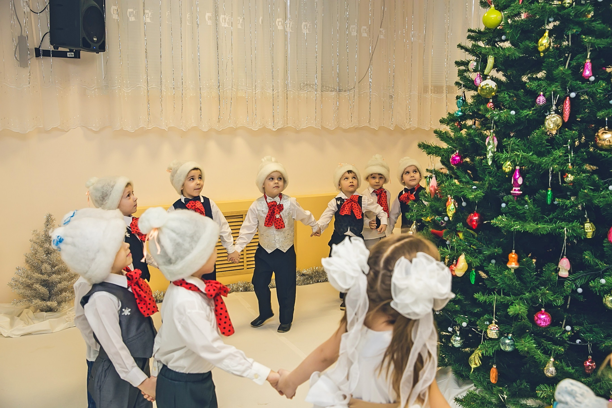 Новый год в саду. Семейный и детский фотограф в Нижнем Новгороде