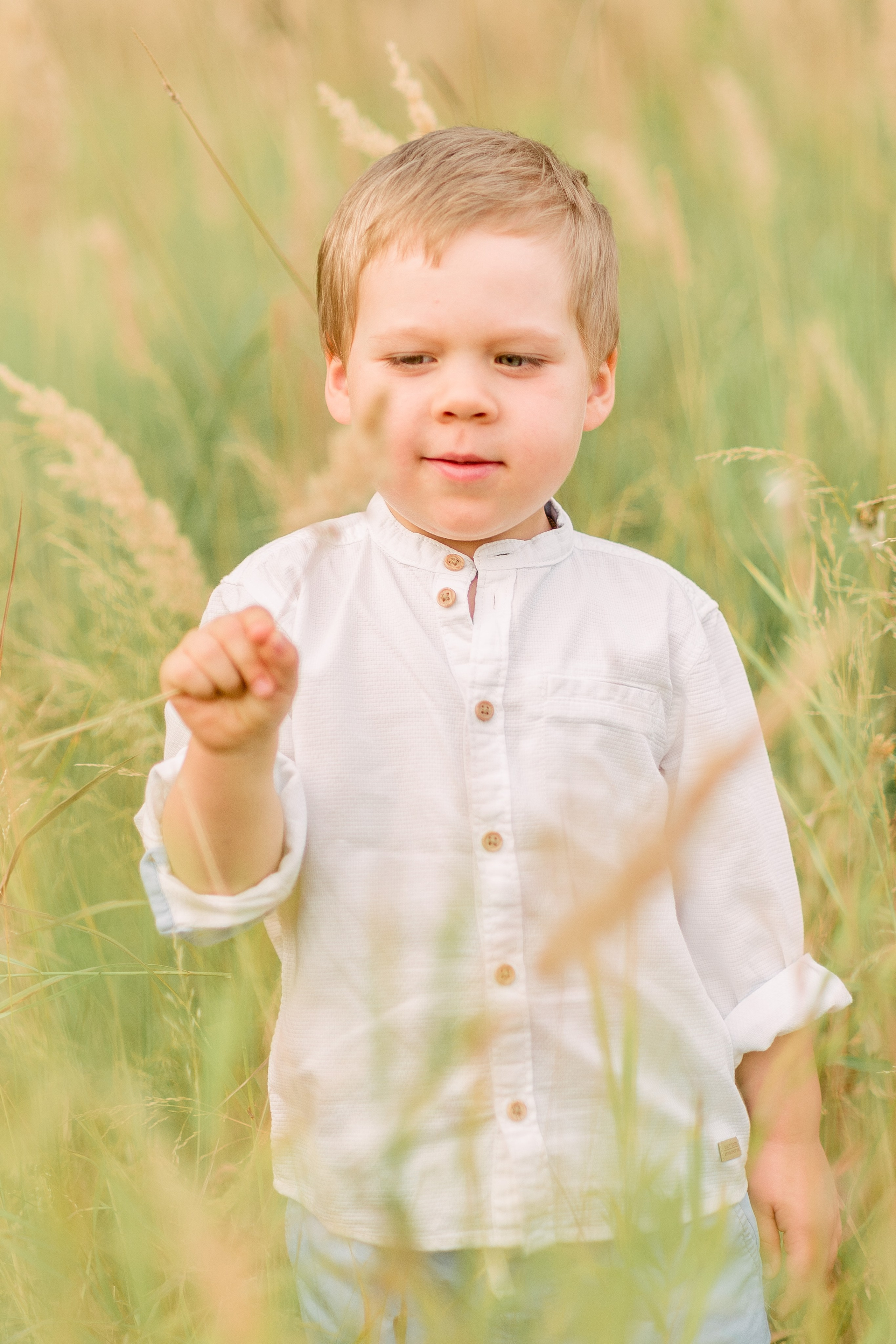 В поле. Фотограф Юлия Попова