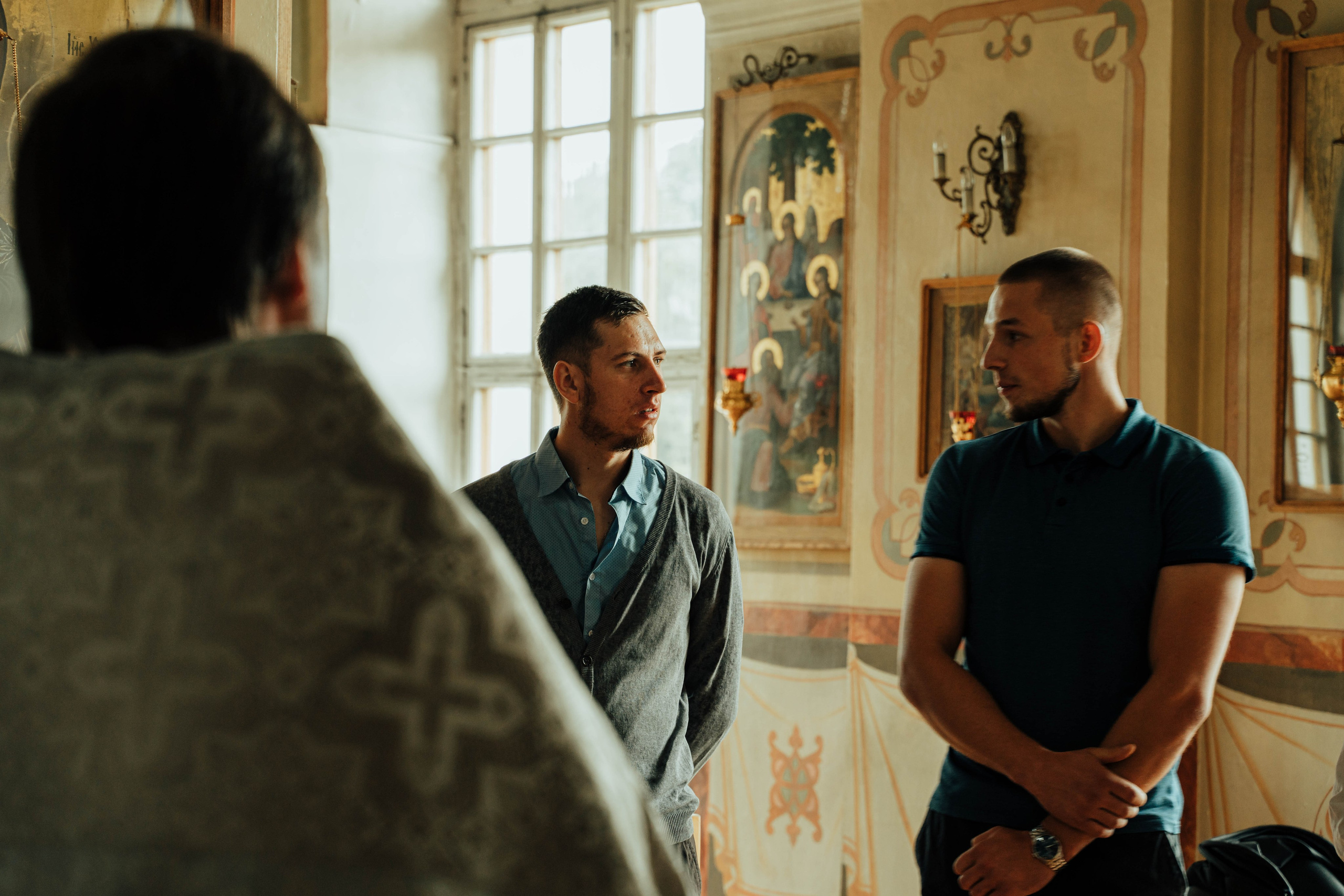 Крещение Никиты. Фотограф Елизавета Савина