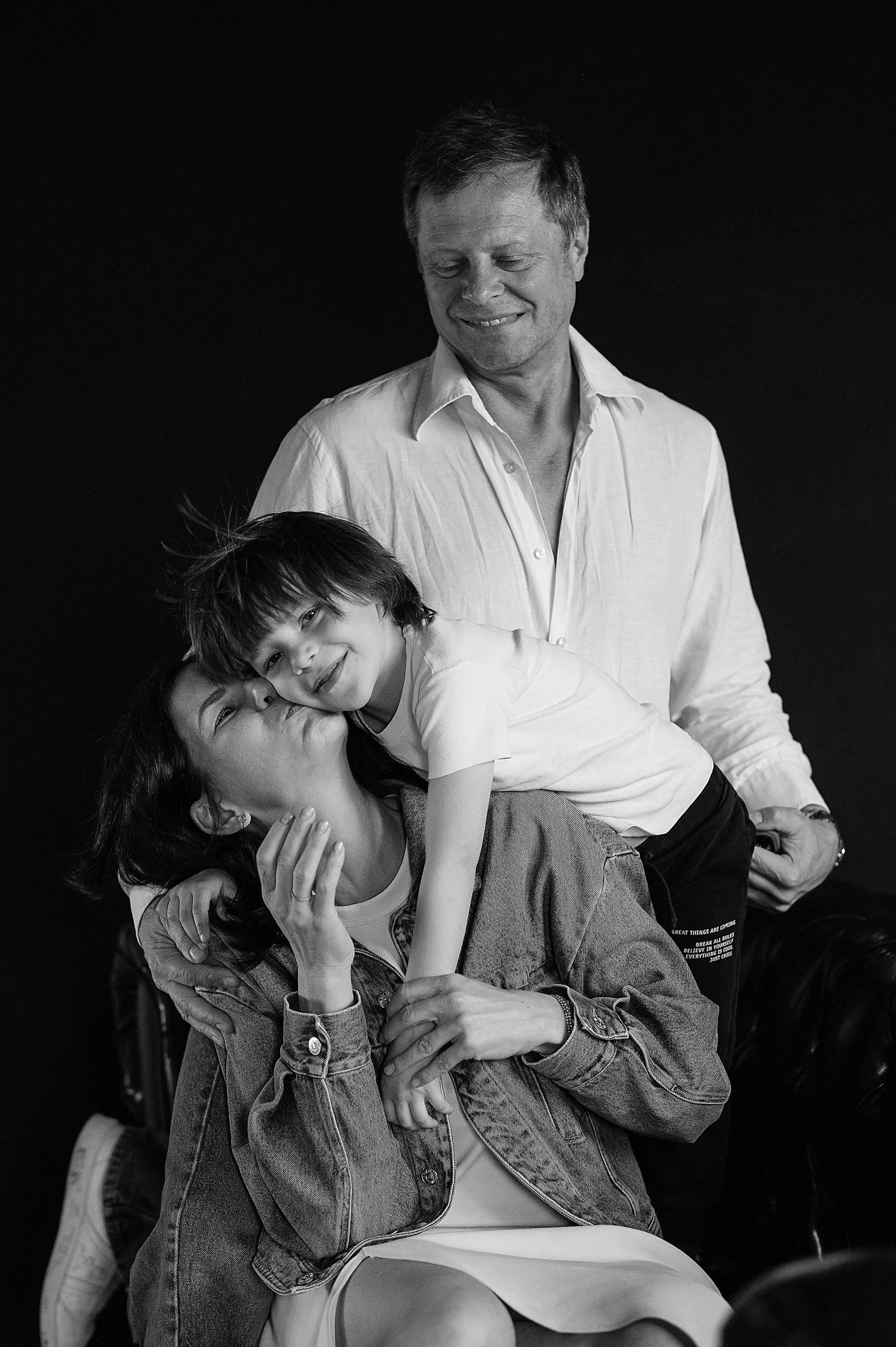 В студии. Семейный фотограф Одинцово Москва Кулакова Екатерина