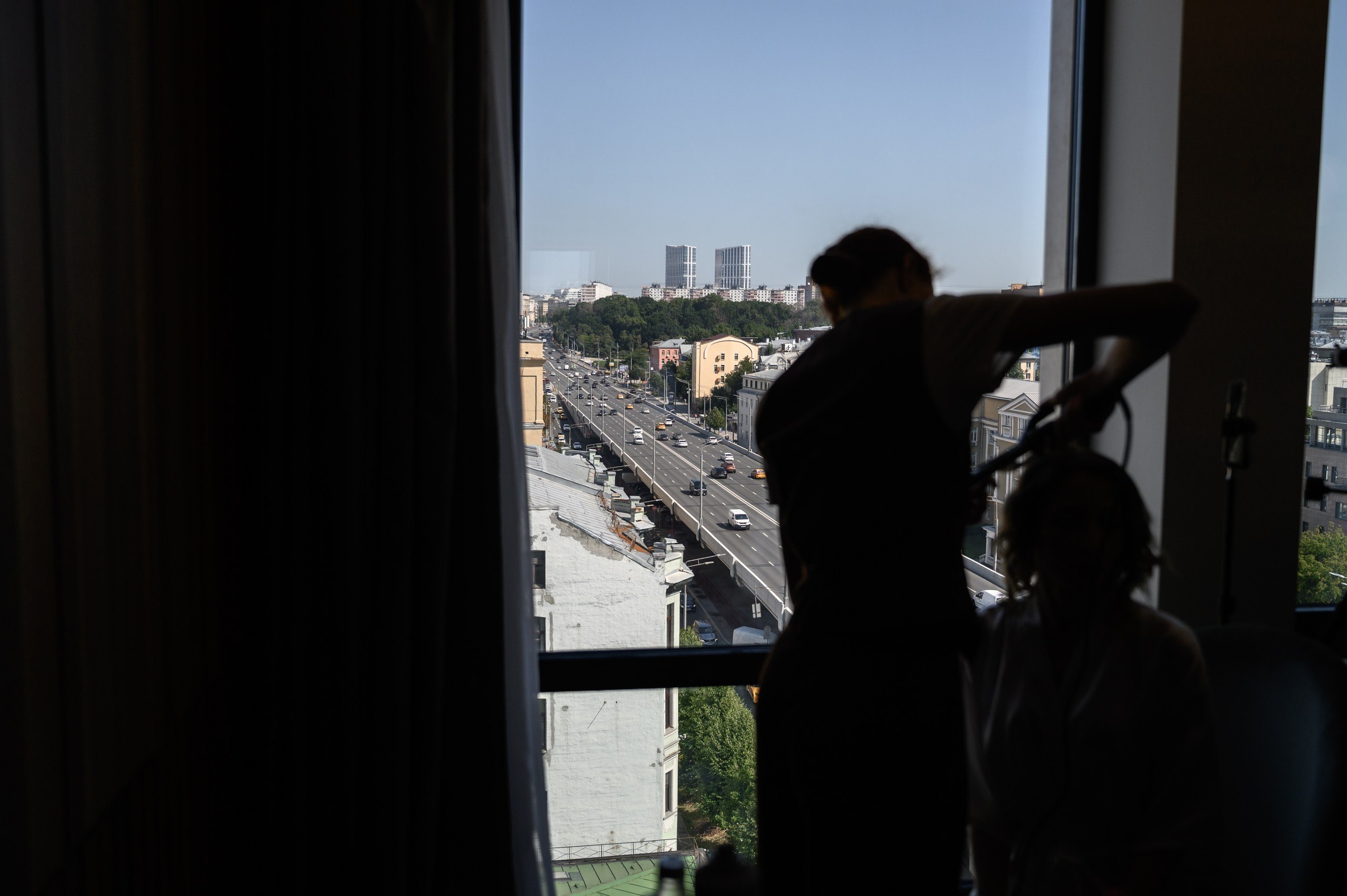 Камерная свадьба Владимира и Кристины в отеле Movenpick Таганская. Регистрация брака в The Great Hall Yakimanka. Semerlina.ru