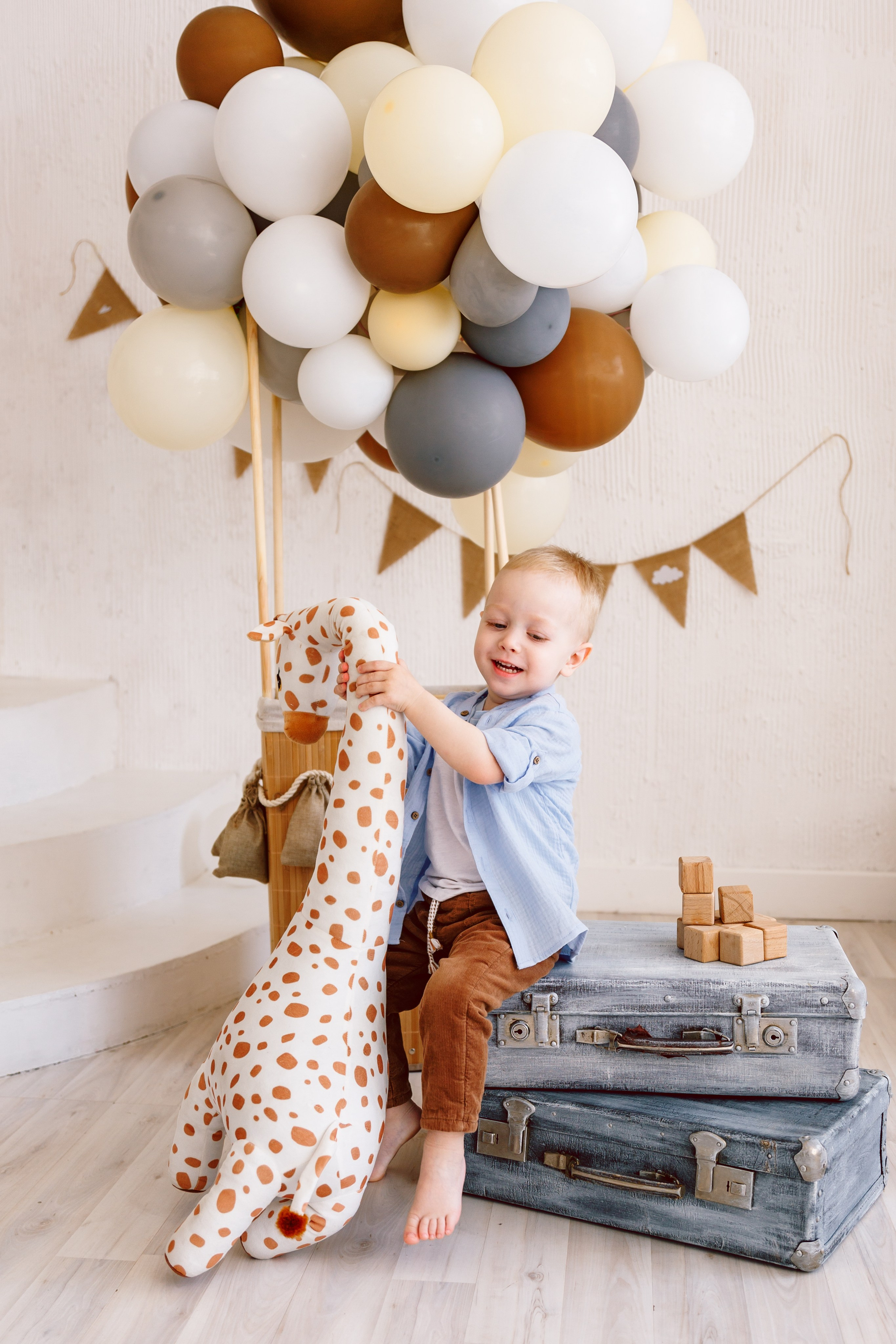 Фотодень «на воздушном шаре» № 1. Фотограф новорожденных Тверь Диана Муляева