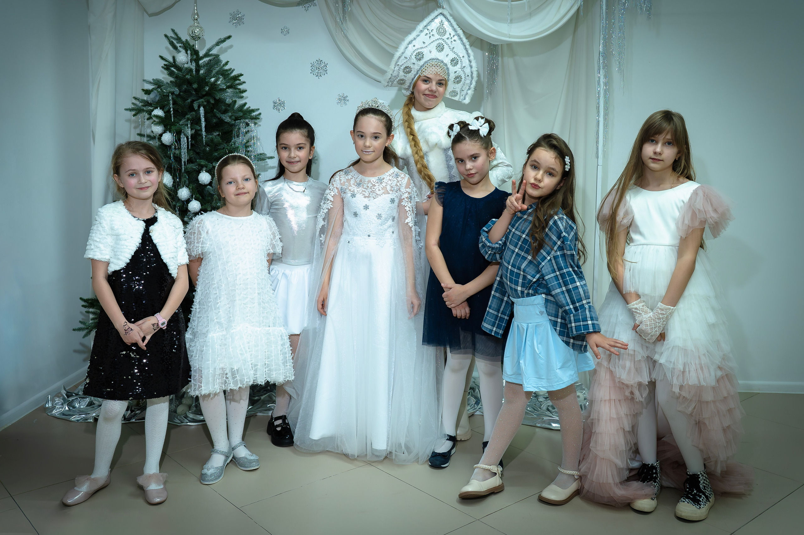 День рождение юнной Снегурочки. Фотограф Евгений Егоров