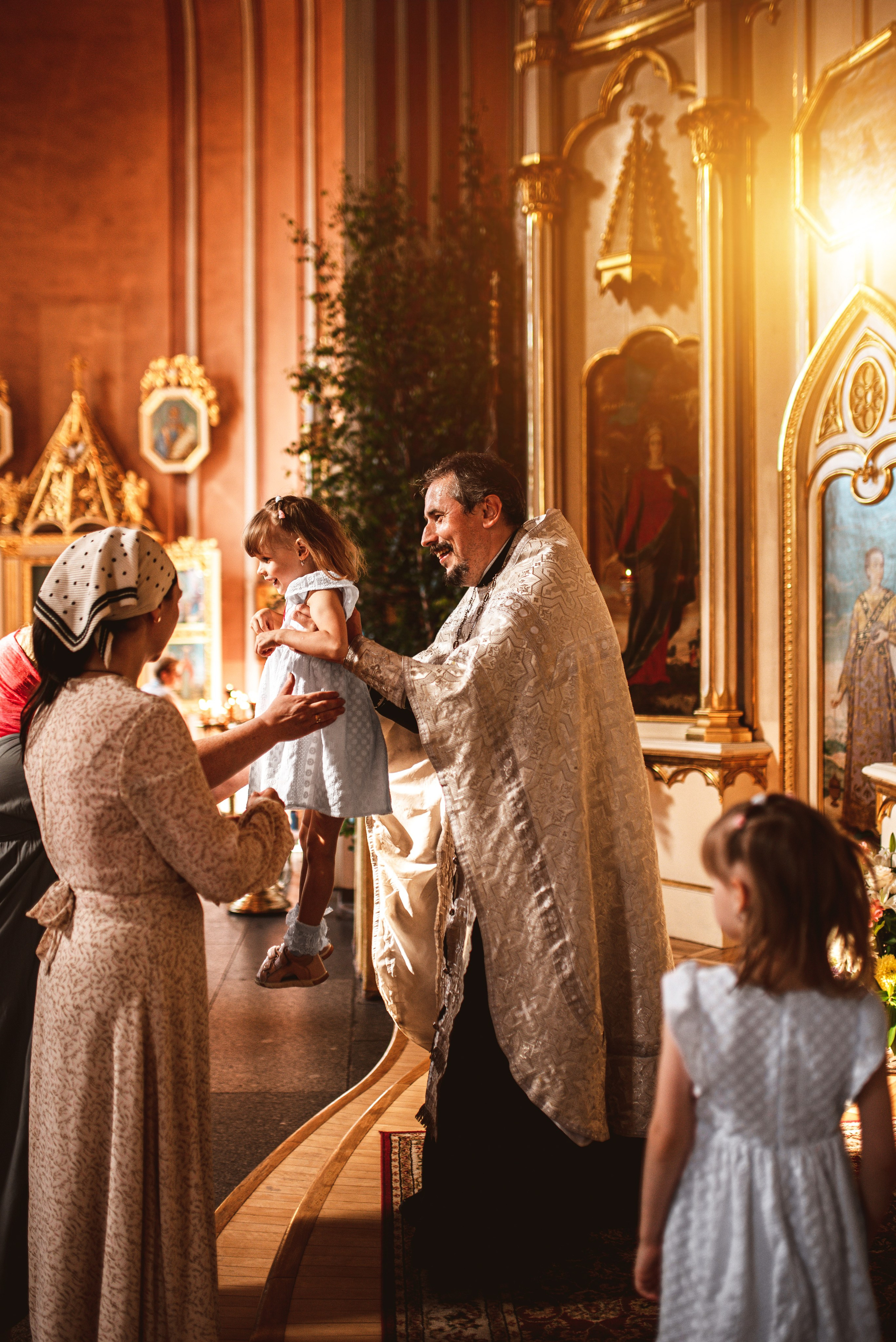 Крещение. Двойняшки. Семейный и детский фотограф в Санкт-Петербурге Светлана Юрьева