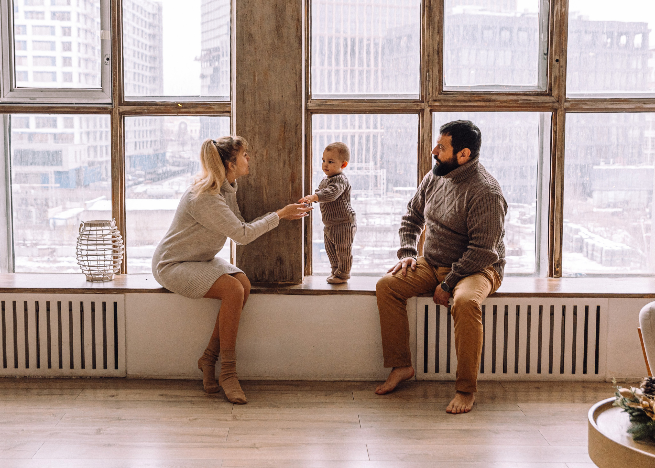 Оля, Леша и Димулька. Семейный фотограф В Москве Александра Дейкун