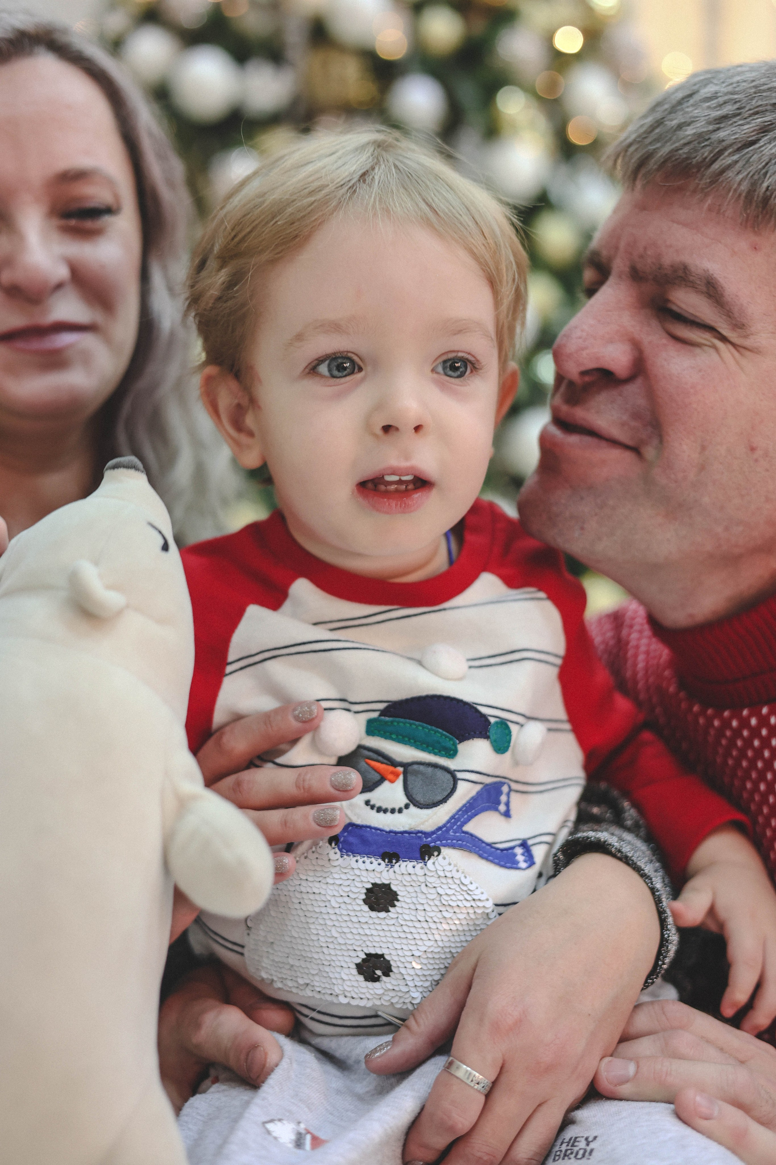 Новогодняя история «Ирина и ее семья». Фотограф в Москве Анастасия Калинина