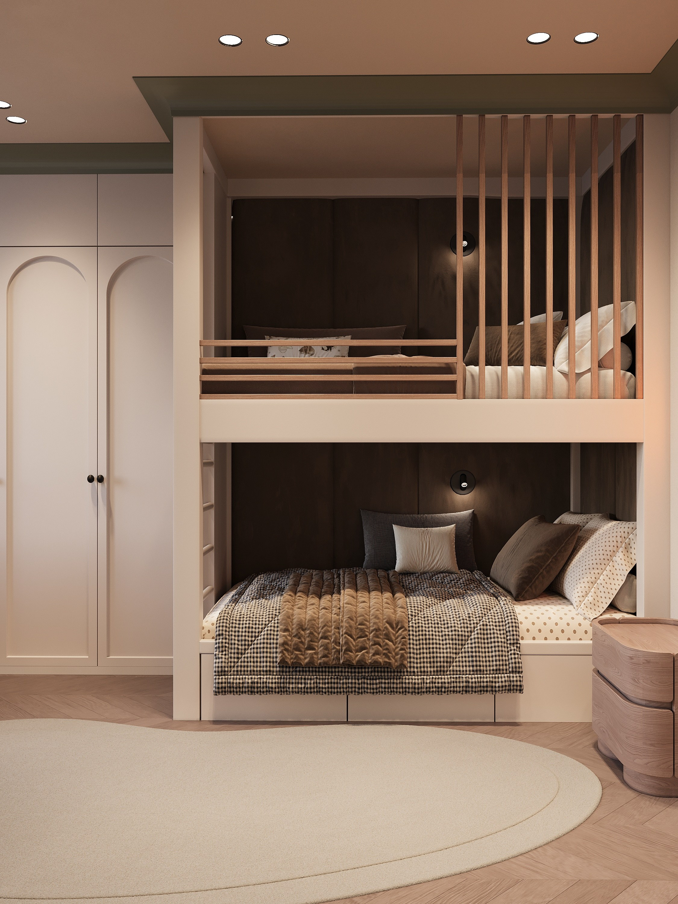 Детская комната мальчиков. 3D визуализатор