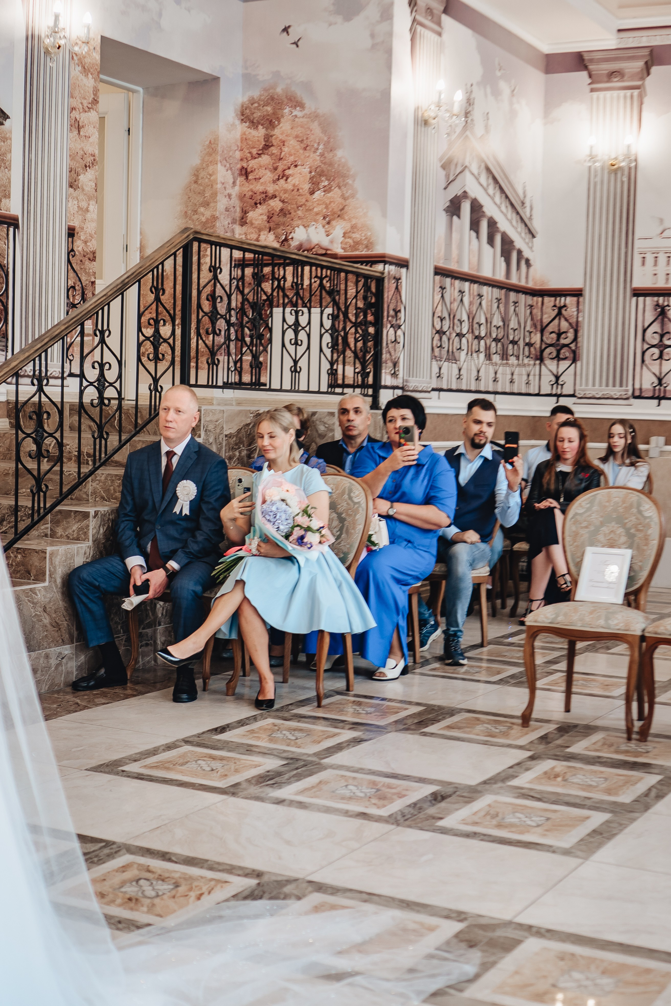 СВАДЕБНАЯ СЬЕМКА В ЗАГСЕ НА МОСКОВСКОМ ПРОСПЕКТЕ. Профессиональный фотограф, Санкт-Петербург — Виктория Богомолова